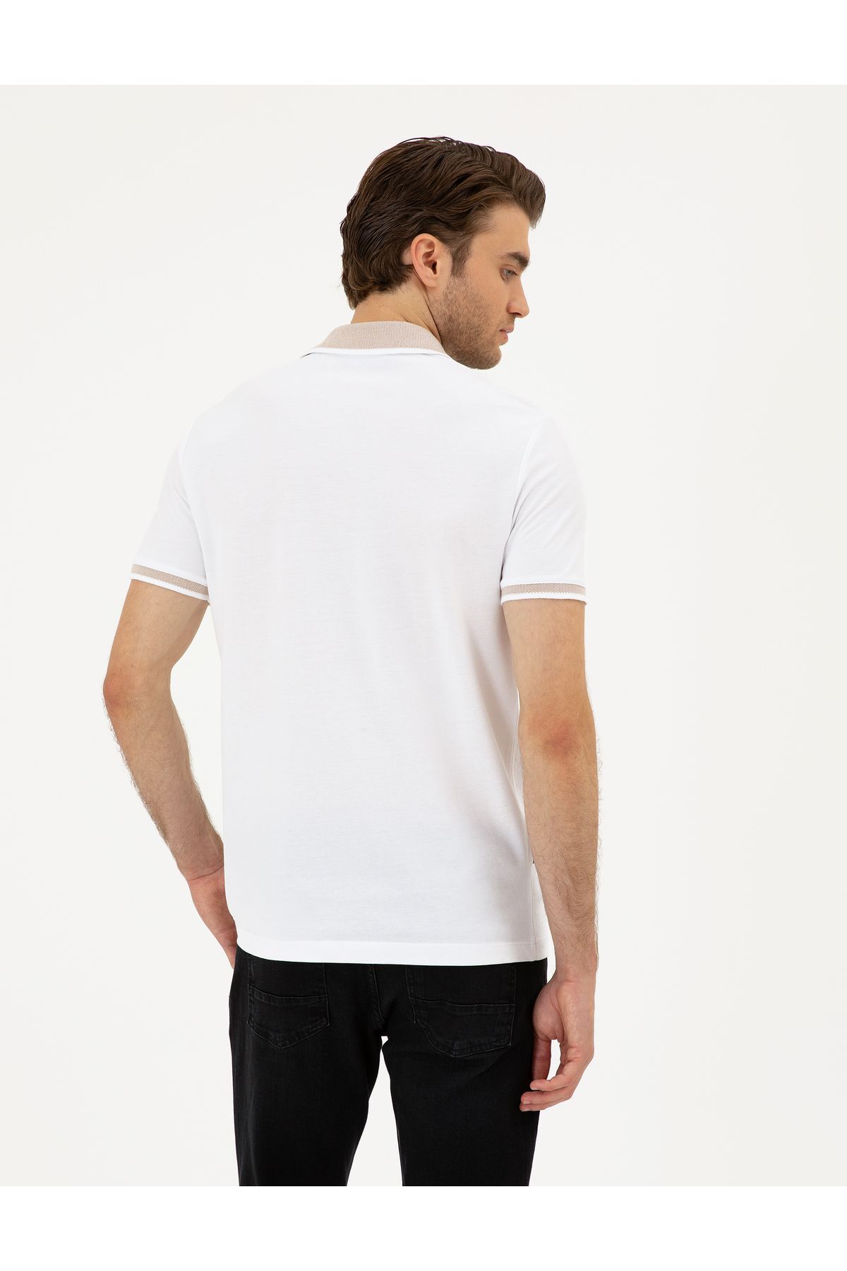 پولوشرت مردانه پیر کاردین | 50296549-VR013 Pierre Cardin - Image 5