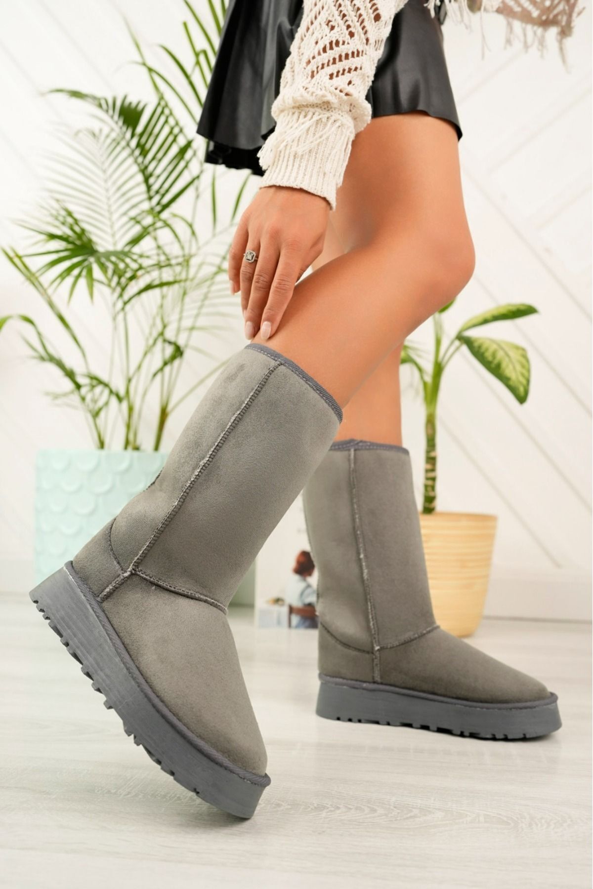Ugg shoes with fur on sale