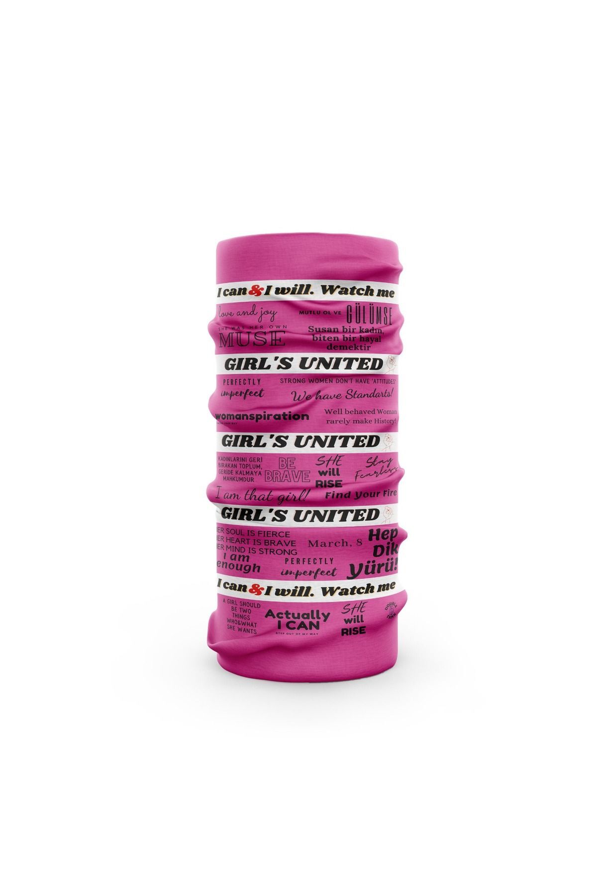 Double Tank Girl's United Desenli Buff Bandana