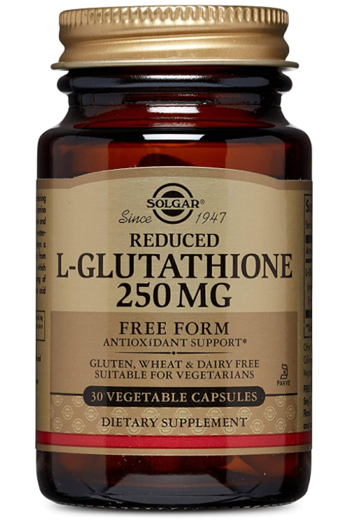 Solgar-Reduced L-Glutathione 250 mg 30 كبسولة 1