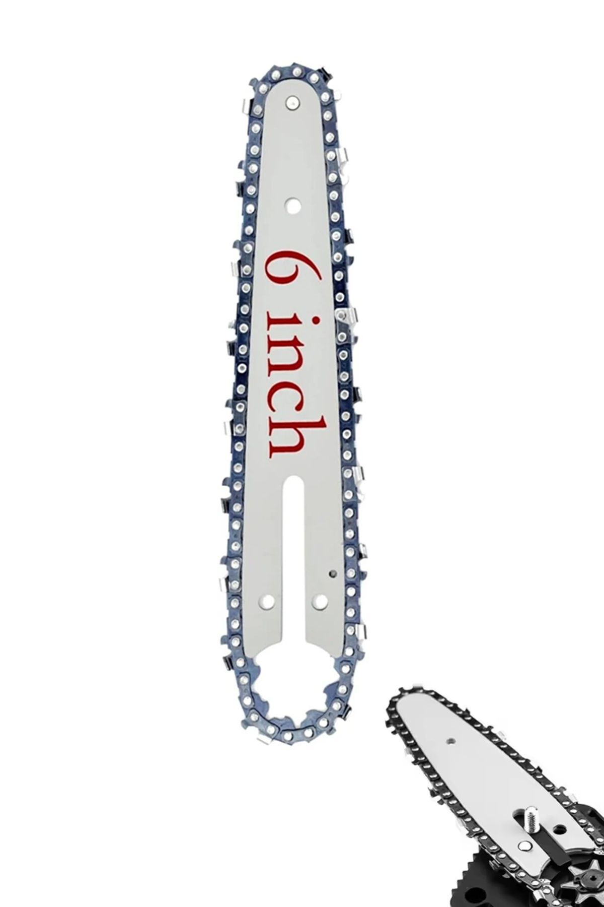 Millian Akülü Budama Testeresi Zinciri 1 Adet 6 inç 15 cm Zincir - 1 Adet 6 inç 15 Cm Pala