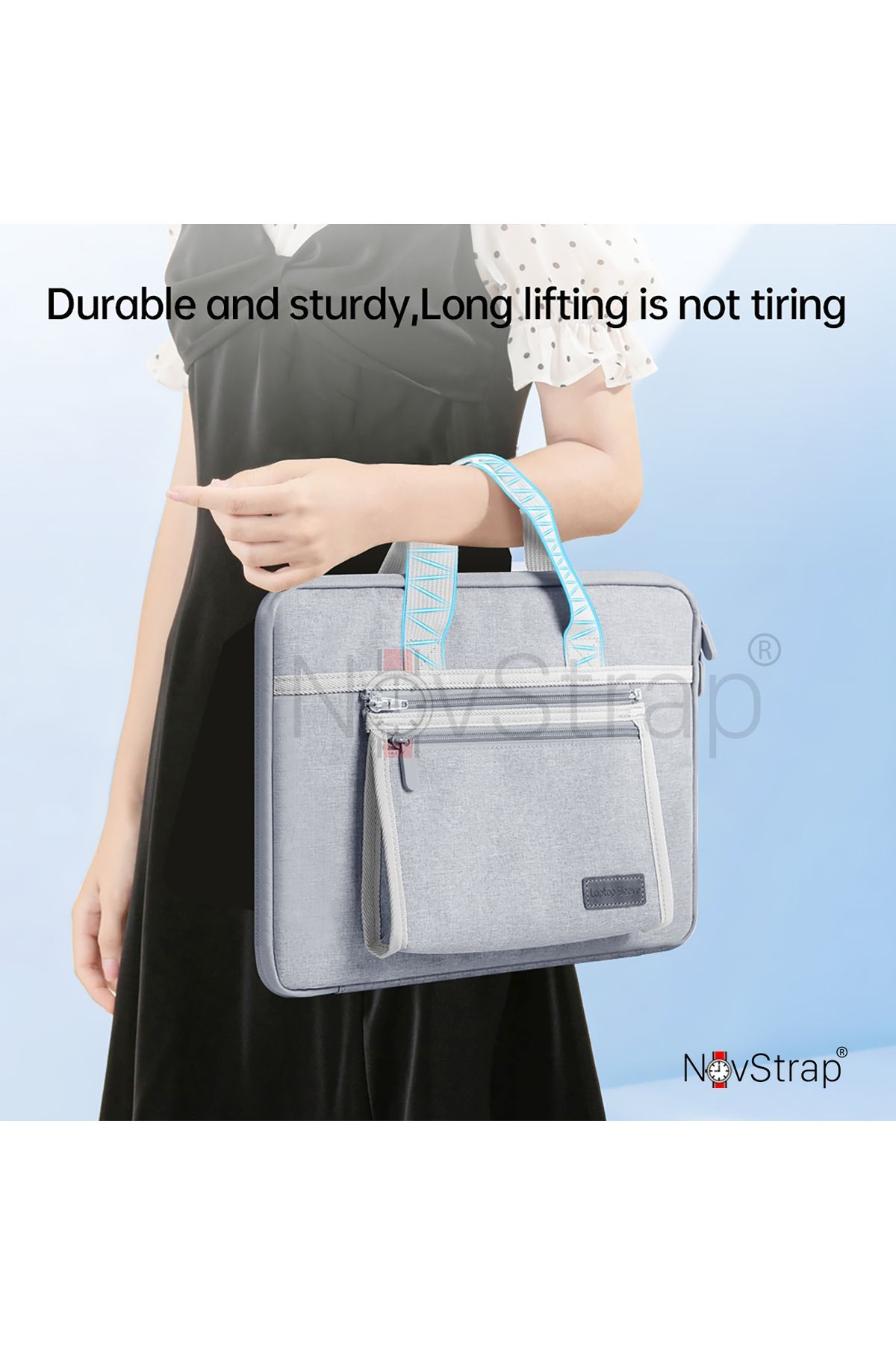 NovStrap-MacBook Pro M1 M2 13 Inch - Oxford Cloth A2338 A2289 A2251 Compatible Bag Case Sleeve 7