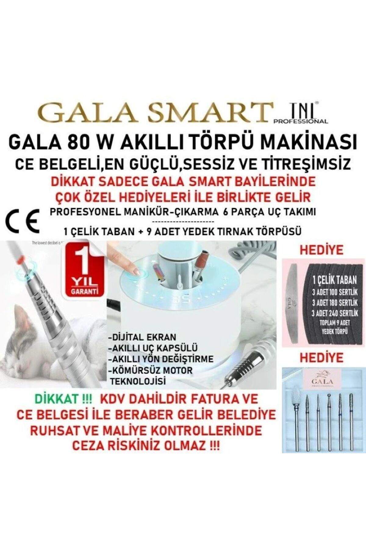 دستگاه رسپ 80 واتی Gala Strong - دستگاه فریز Genel Markalar