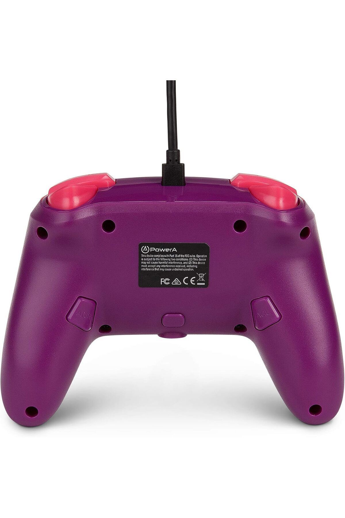 Powera-وحدة تحكم سلكية محسّنة لجهاز Nintendo Switch - فوشيا 2