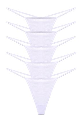 riways secret Pamuklu Ip Tanga 5' Li Paket