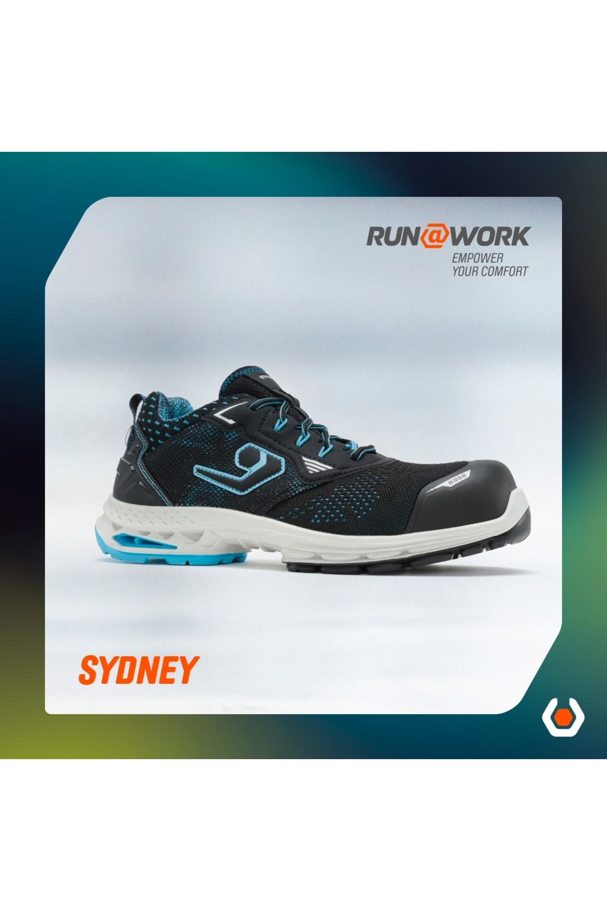  کفش ایمنی ایتالیایی B1704C SYDNEY S1PS ESD SC LG FO SR