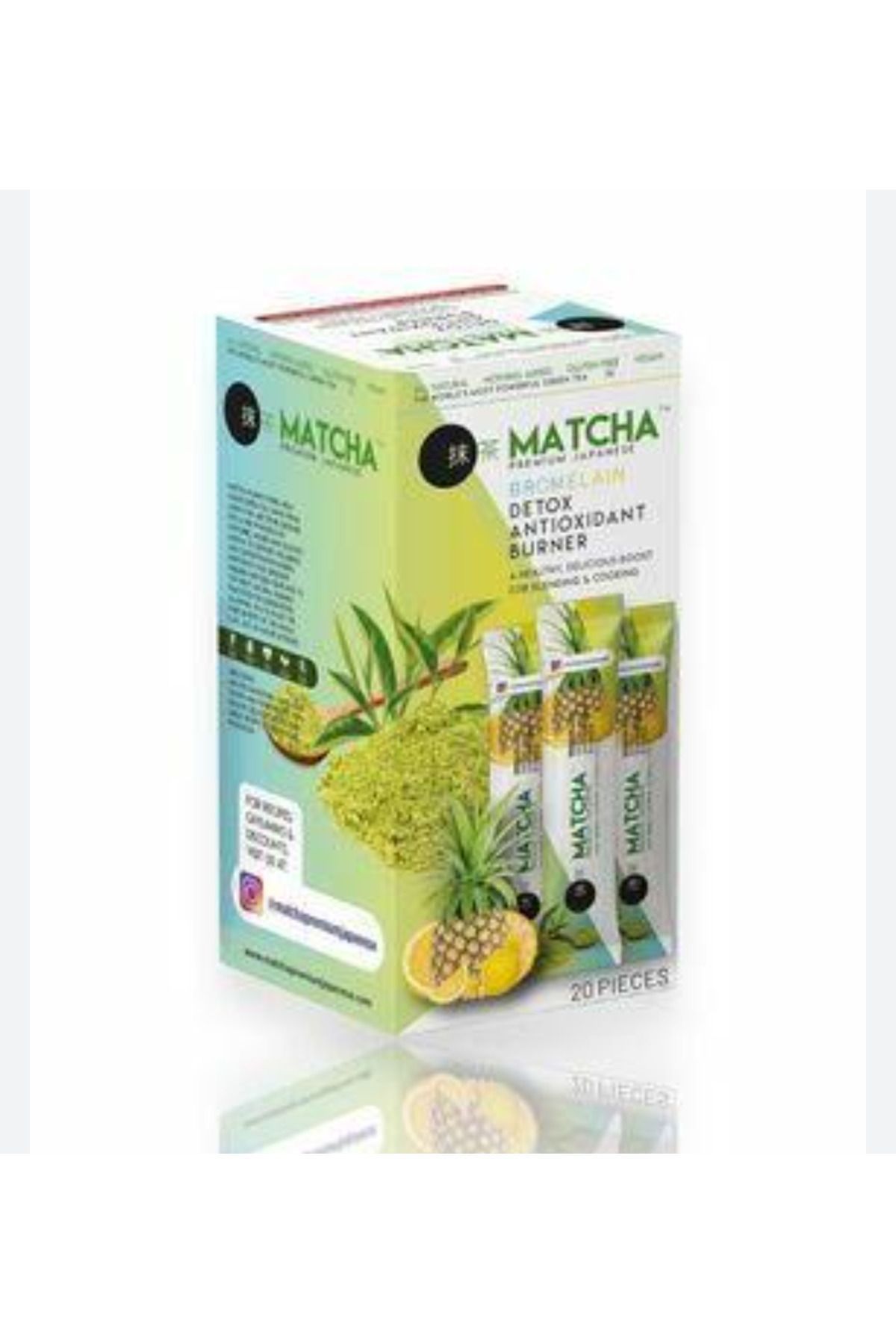 Matcha Detox Ananas Aromalı Çay