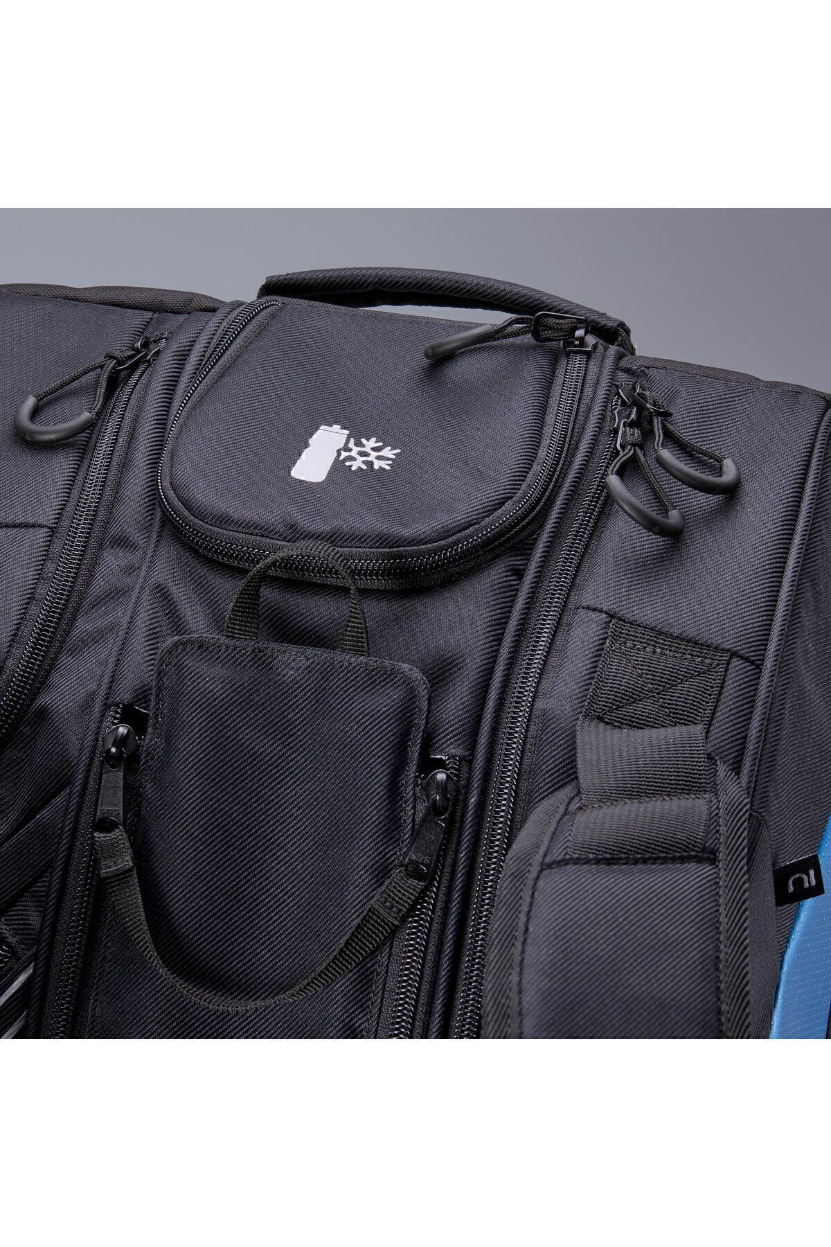 کیف تنیس چند رنگ Artengo آبی 9 راکت Thermobag L Pro Spin Decathlon