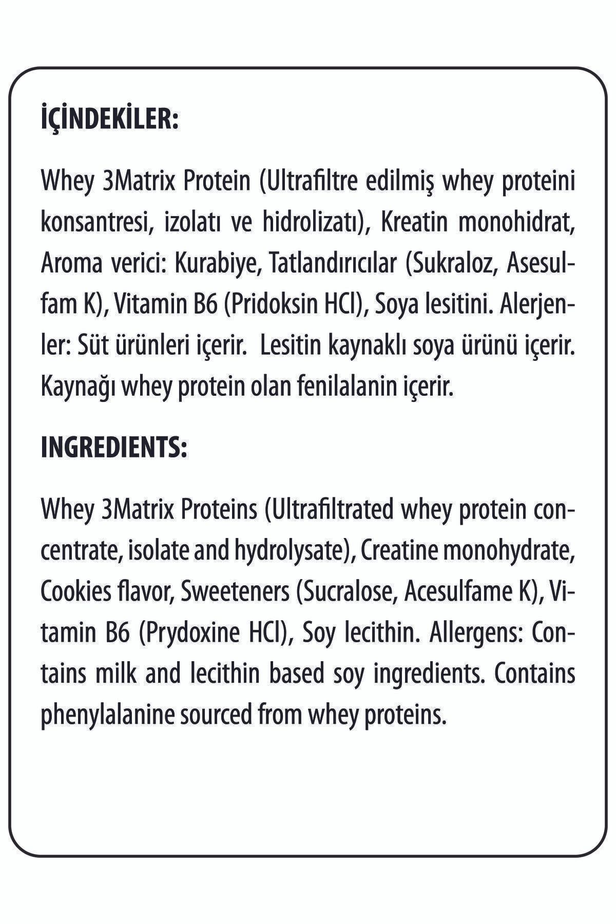 Hardline-Whey3 Matrix 454 gr - Flavored Halal Certifield Cookies 3