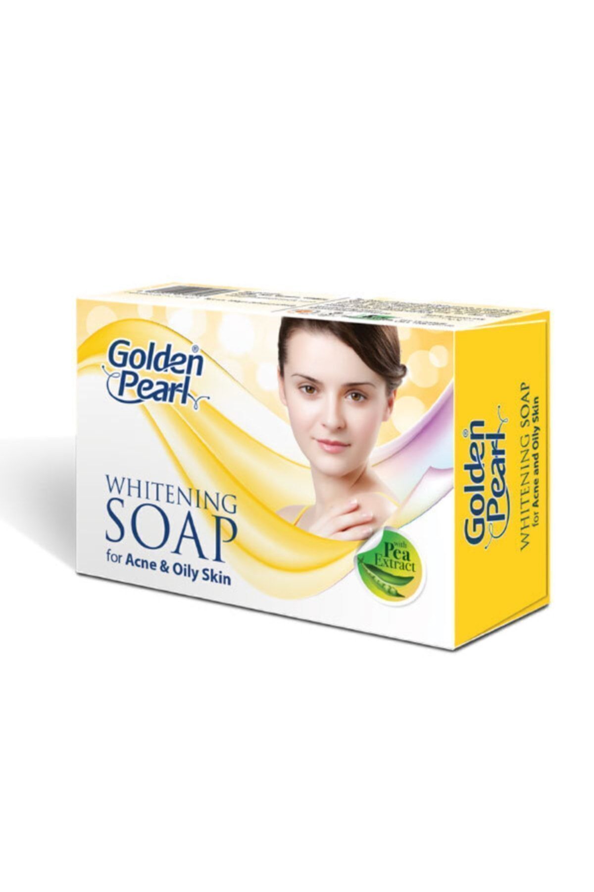 Golden pearl Whıtenıng Soap For Acne & Oily Skin. Akne Ve Yağlı