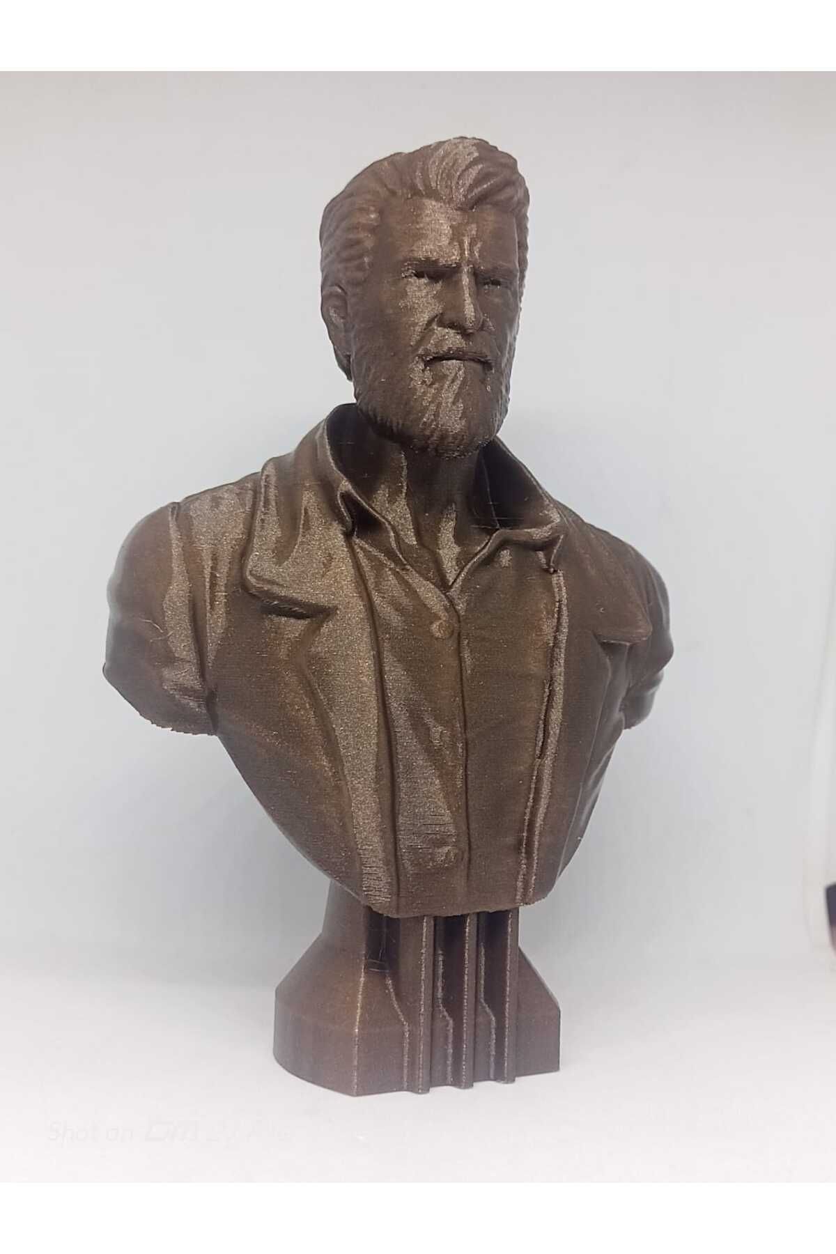 Wolverine Bronz Büst Heykel Marvel Koleksiyon Figürü Efsanevi Tasarım