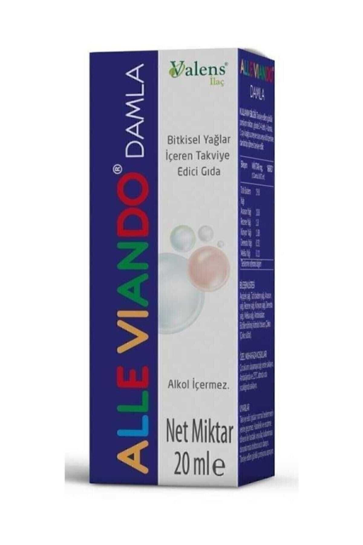 ALLE VIANDO Sindirim Sistemi Sağlığı Için Takviye Edici Damla(ORİJİNAL)