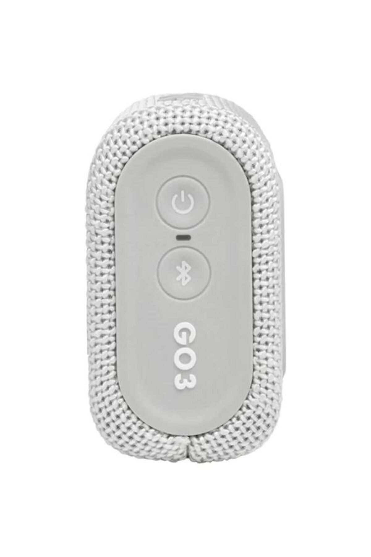 Go 3 Beyaz Bluetooth Hoparlör 4
