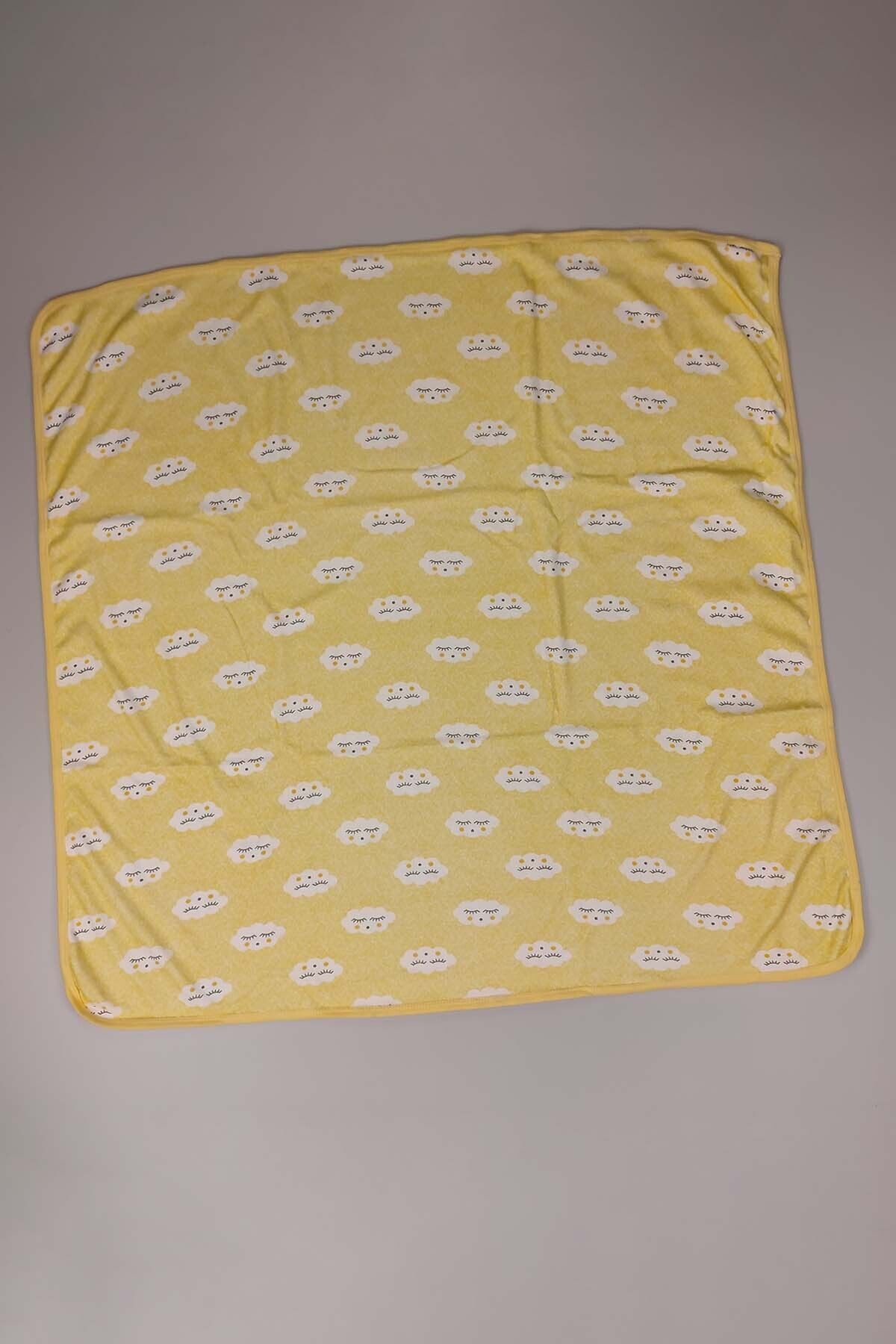 Peki-14742 Model Baby Cloud 80X80 Cotton Swaddle - Add 5 Pay 4 Newborn, Double Layer Blanket, Multi-Purpose Blanket 4