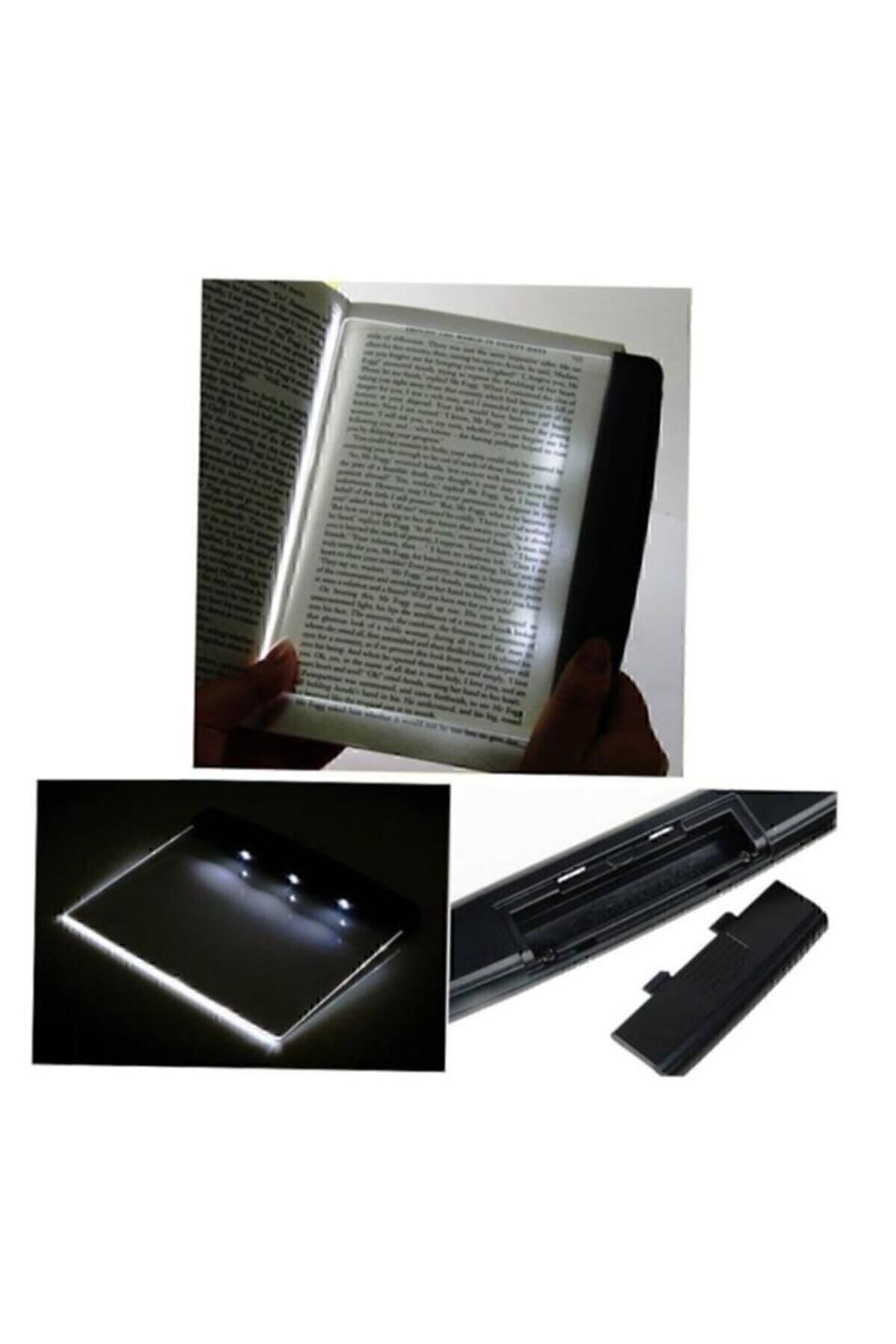 Kitap Arası Okuma Lambası Led Işıklı Gece Kitap Okuma Lambası Ayraç