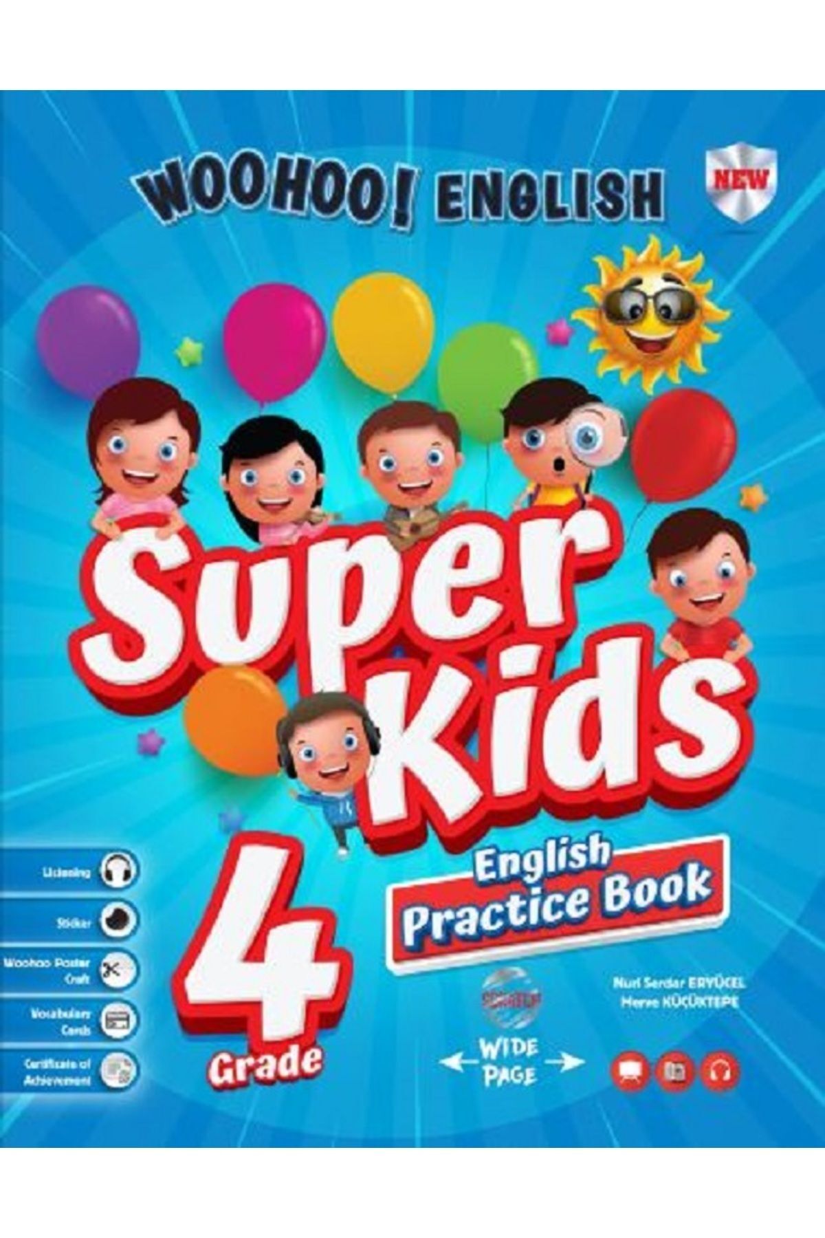 Kırmızı Beyaz Yayınları 4.Sınıf WOOHOO ! ENGLISH Super Kids - Fiyatı,  Yorumları