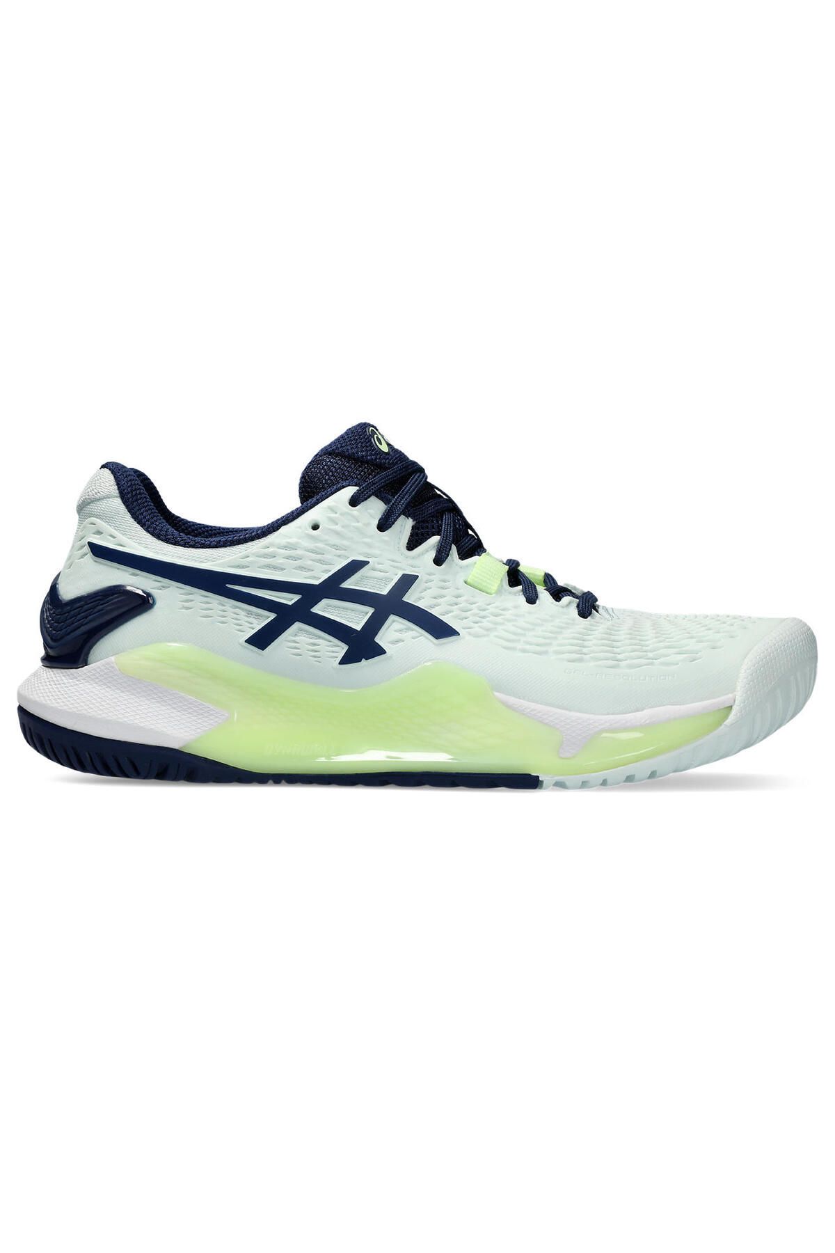 Asics Gel-Resolution 9 Kadın Yeşil Tenis Ayakkabısı 1042A208-301