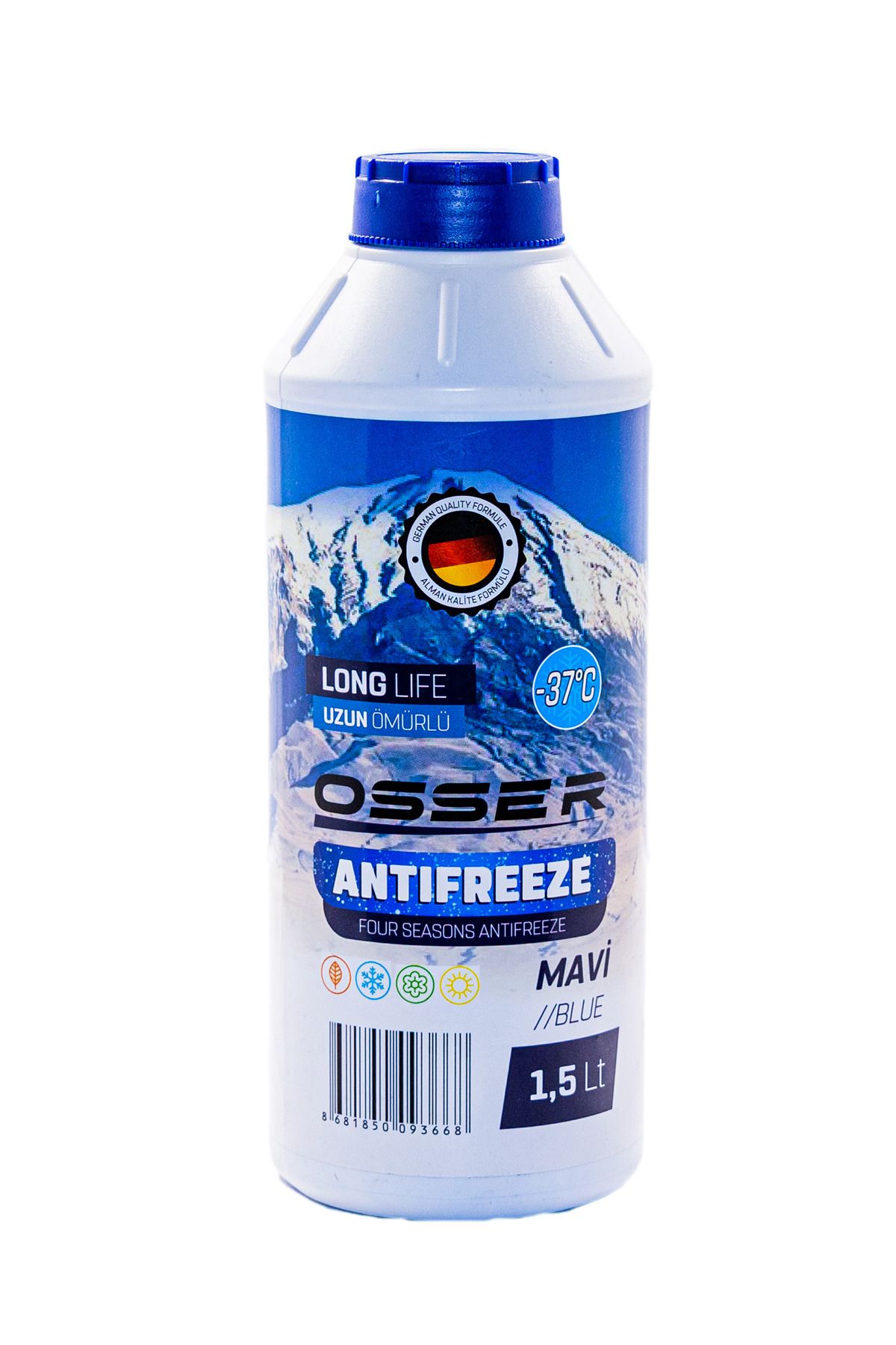 OSSER Anifiriz Mavi 1,5 Lt