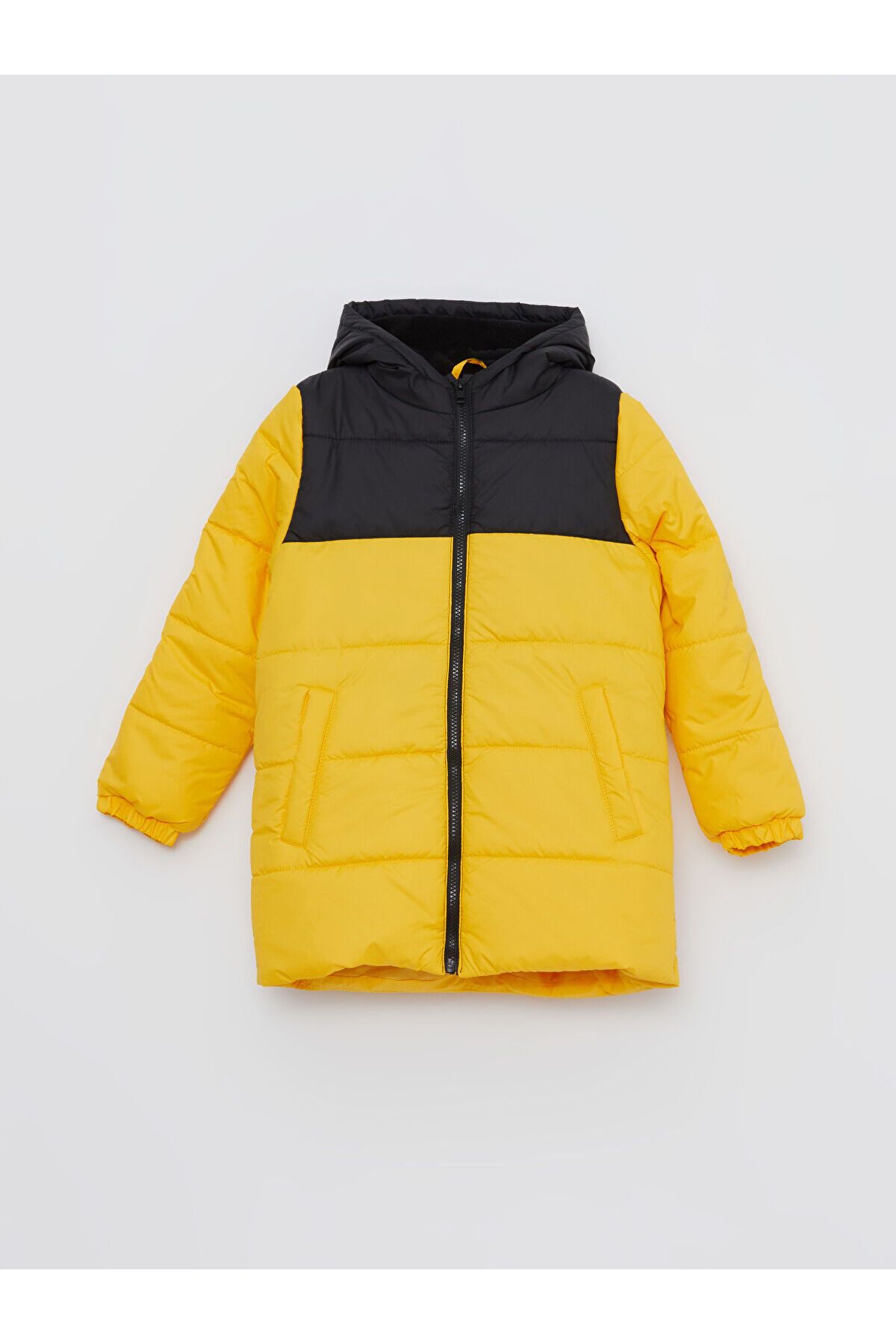 LC Waikiki-Lcwk Hooded Color Block Boy's Nadmuchiwany Płaszcz 1