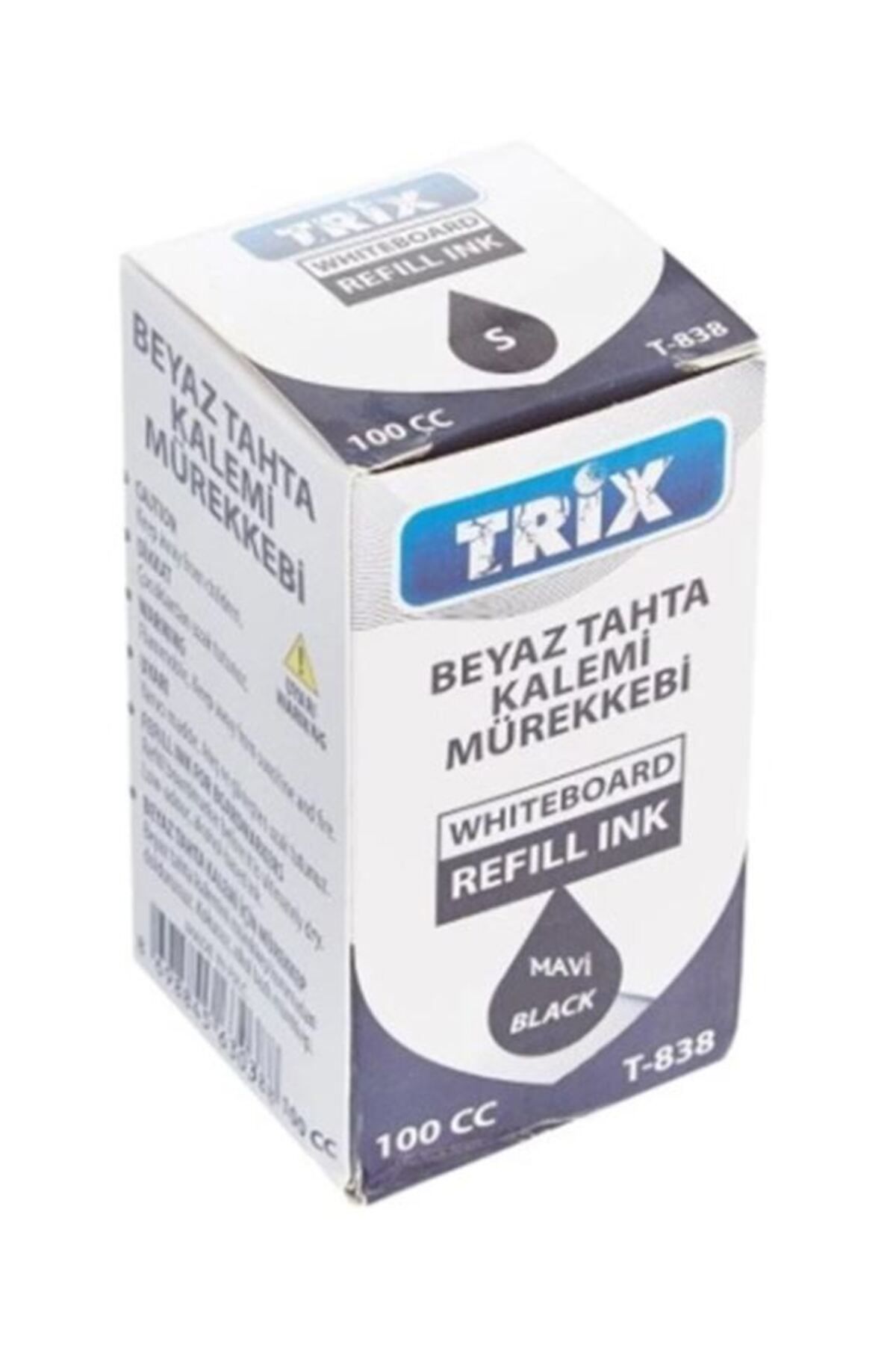 TRİX Trix T-838 Siyah Tahta Kalem Mürekkebi 100 Cc