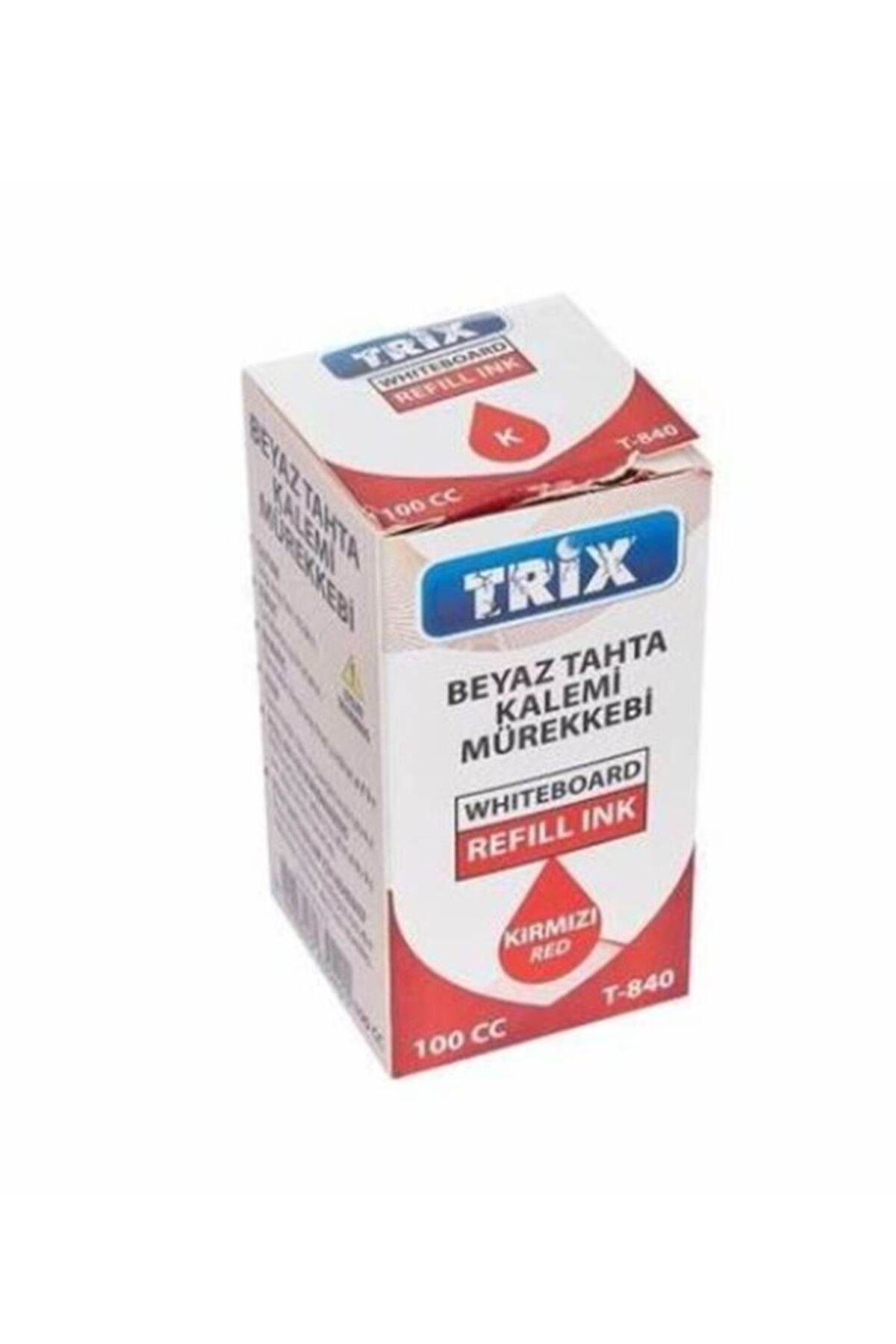 TRİX Trix T-840 Kırmızı Tahta Kalem Mürekkebi 100 Cc