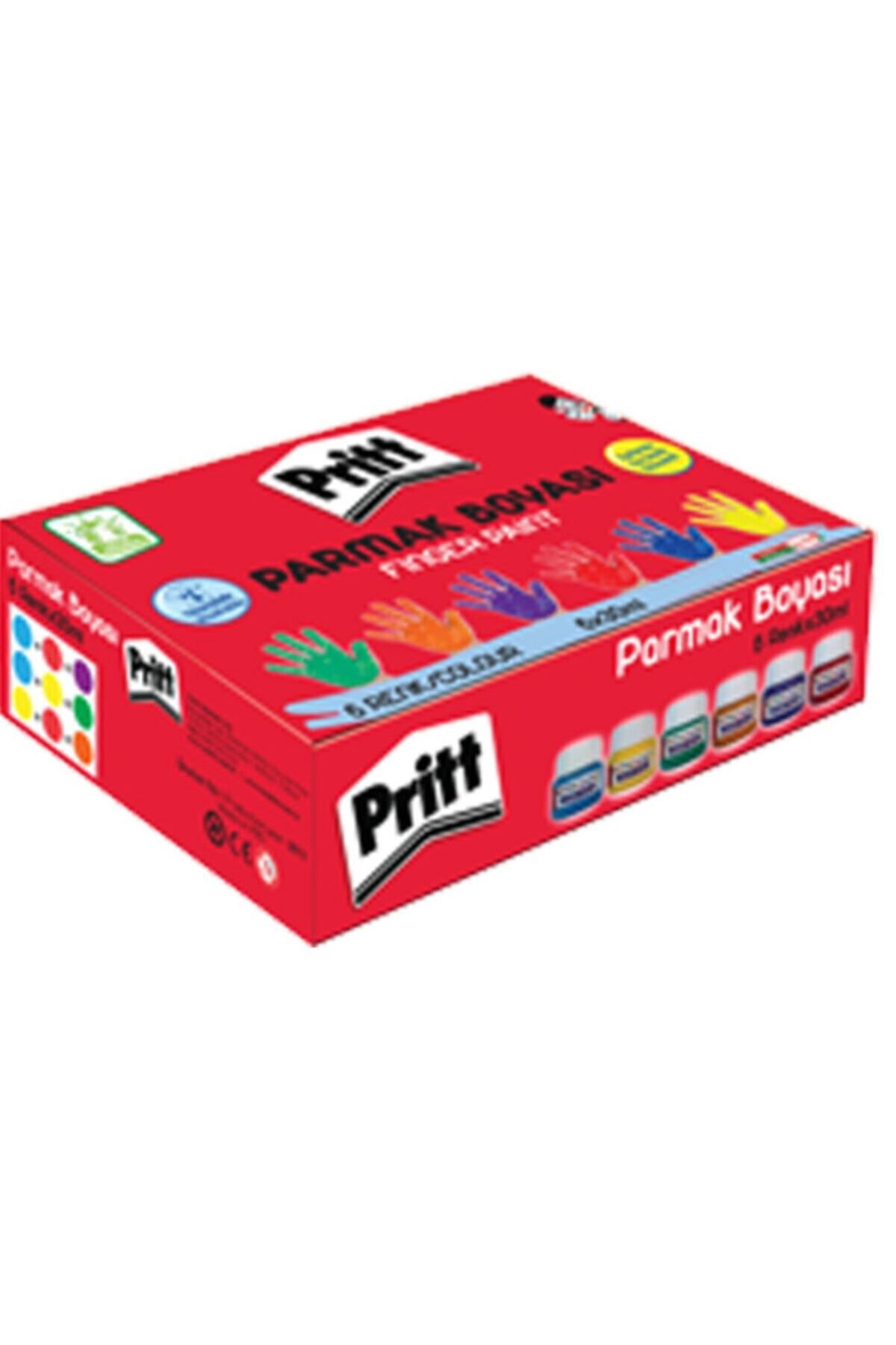 Pritt Parmak Boyası 6 Renk 30 Ml. 1221355