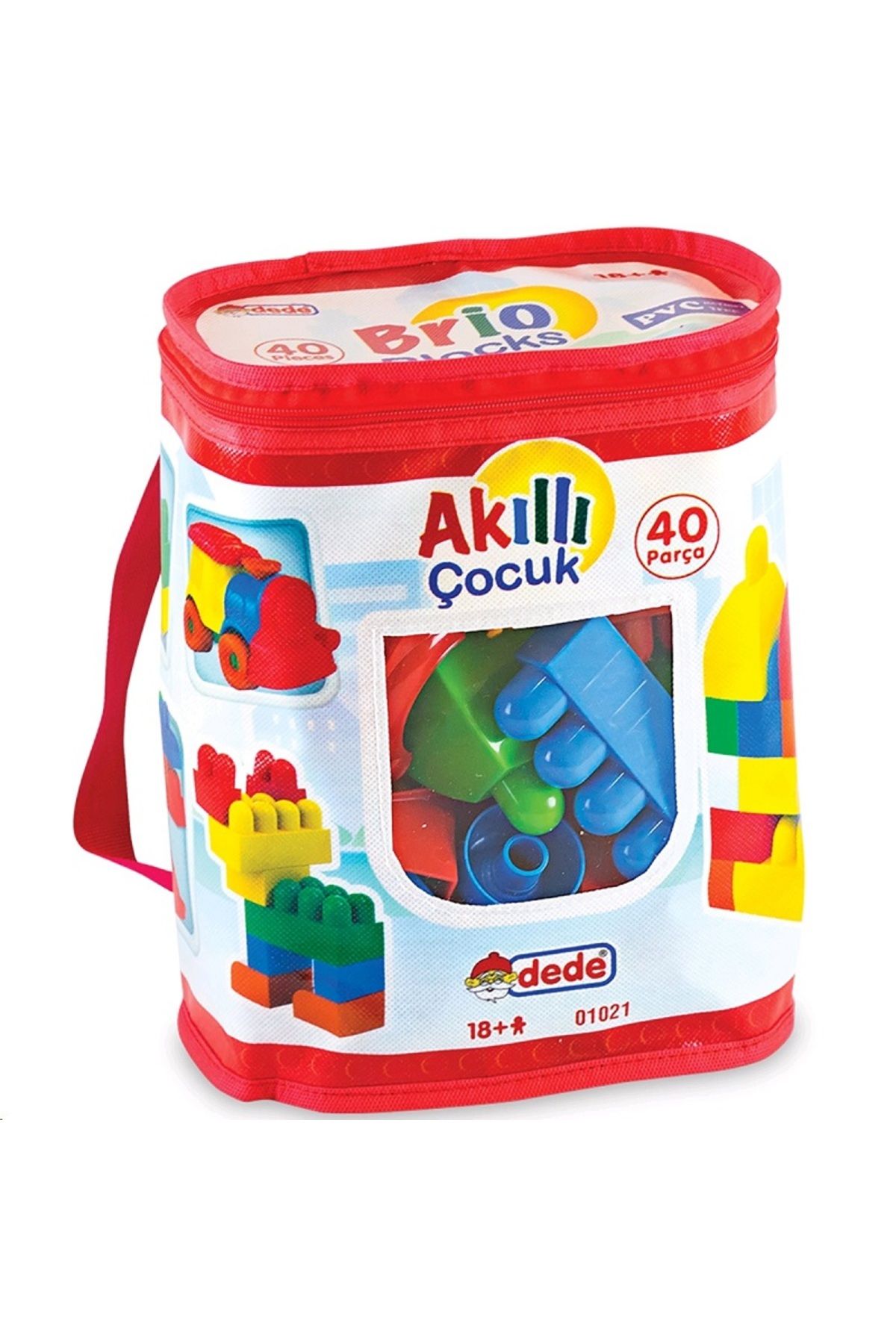 DEDE 01021 Akıllı Çocuk 40 Prç Torba