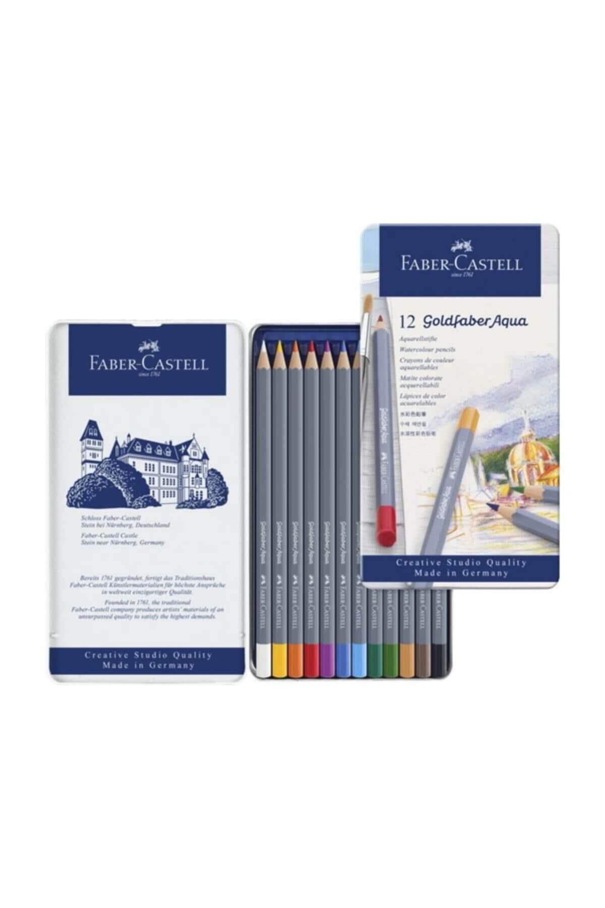 Faber Castell Faber 12 Renk Aqua Boya Kalemi 114612