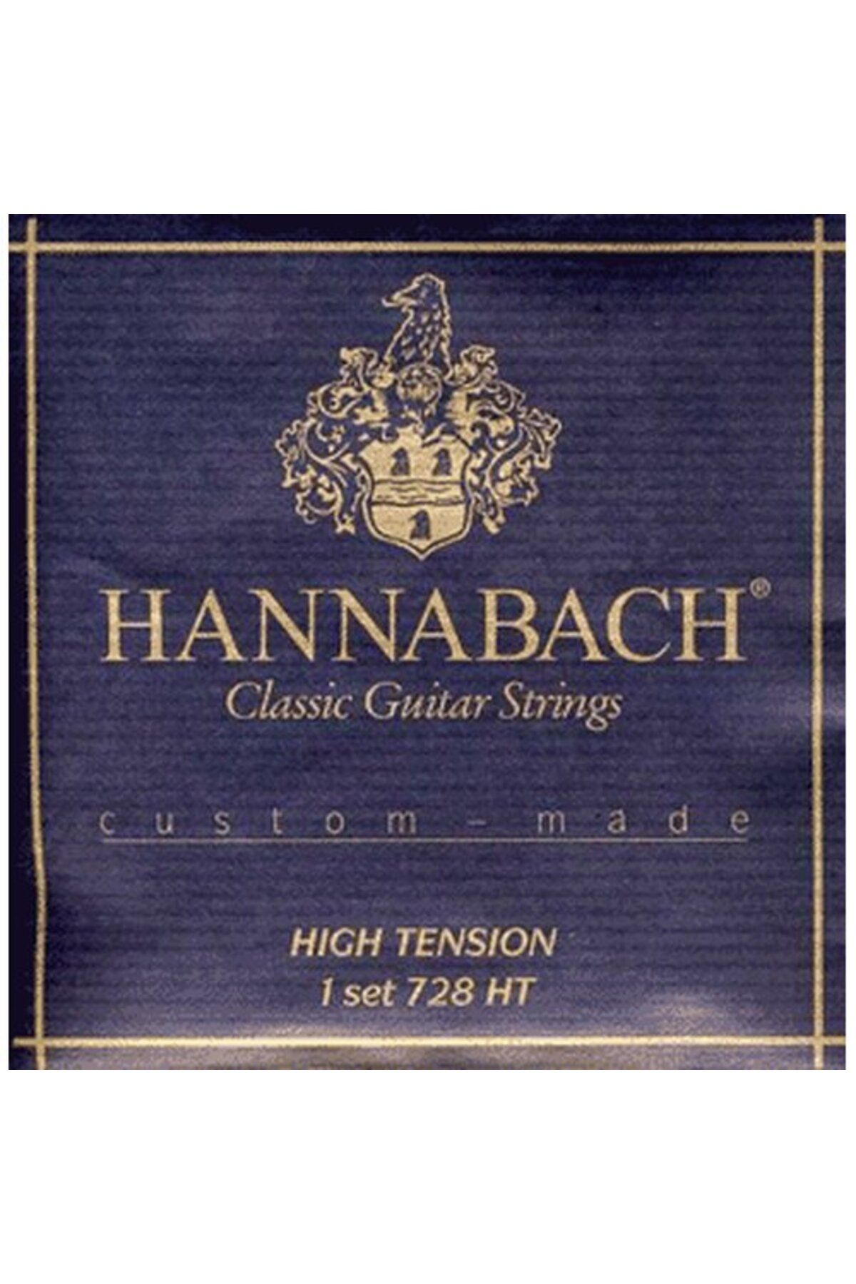 Hannabach-7288Ht Custom Made High Tension Classical Guitar String (Set of 3 Treble 1