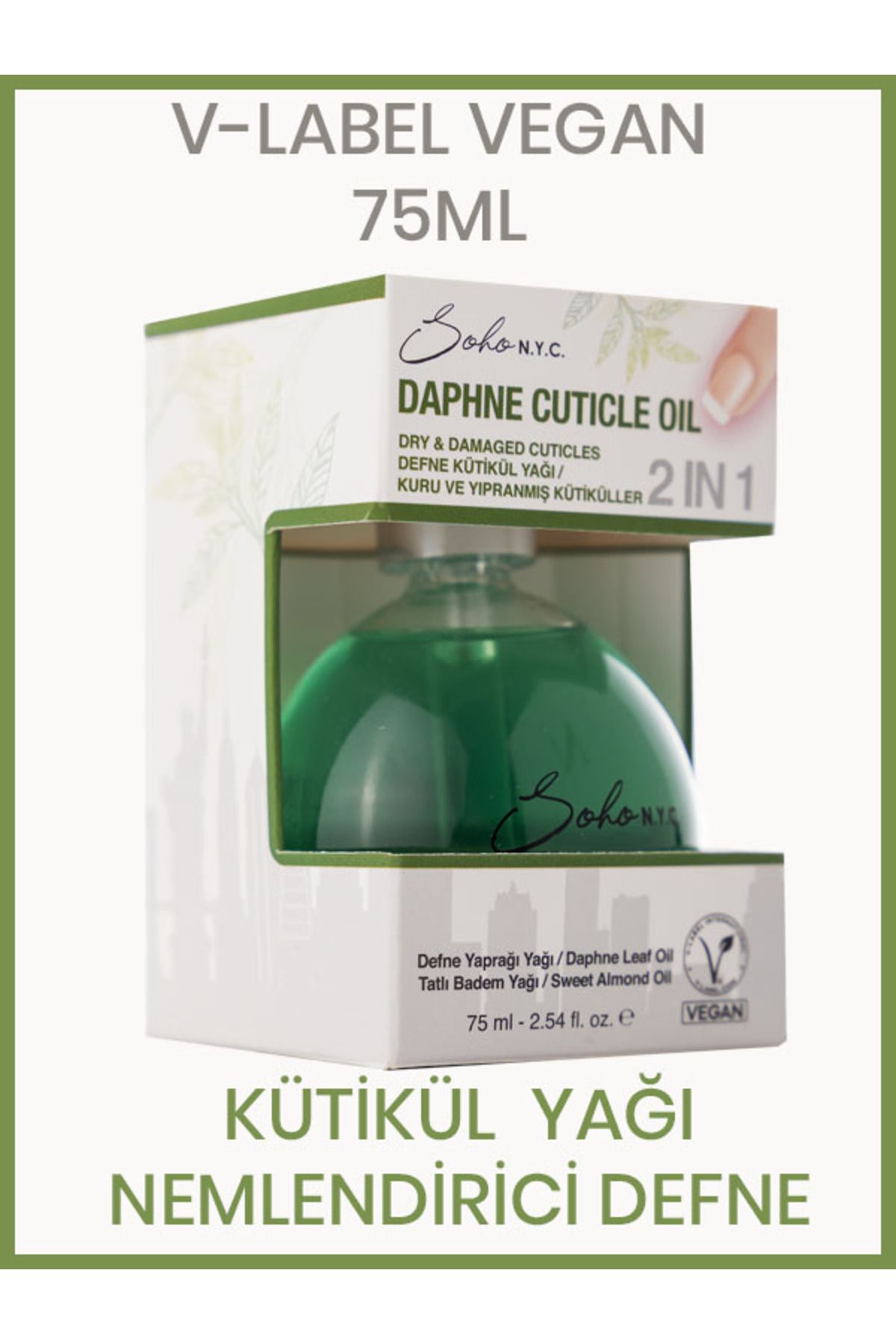 Soho N.Y.C. Kütikül Yağı-defne-çatlak Azaltıcı 75ml