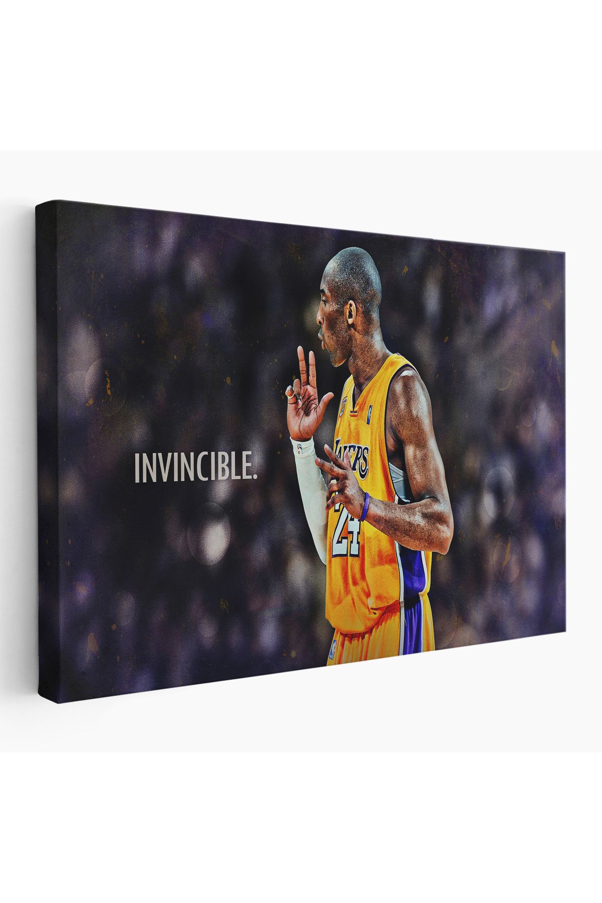 Atik Tasarım Kobe Bryant Invincible Black Mamba Kanvas Tablo-5086