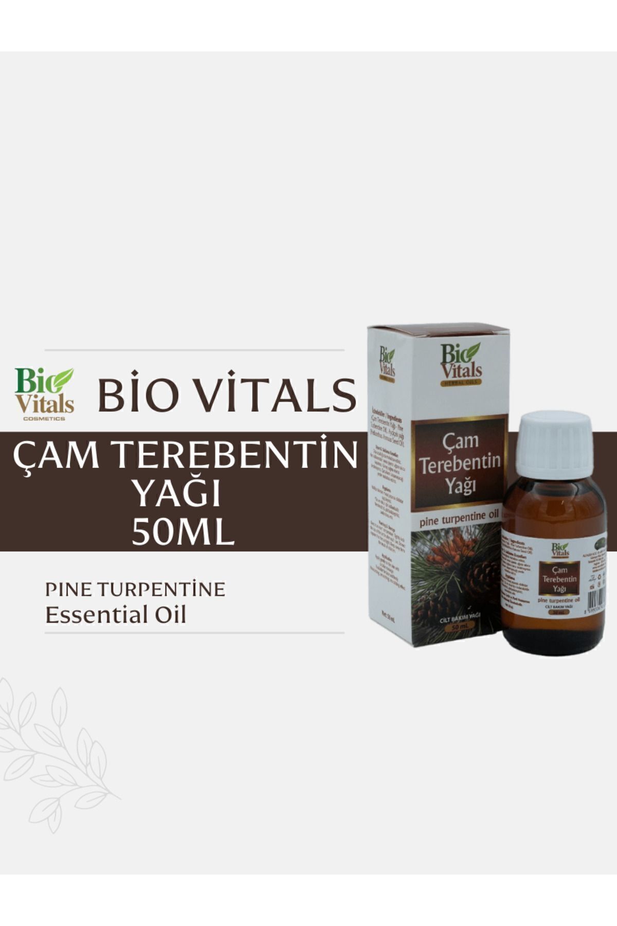 روغن کاج ترابنتین 50 میلی لیتر Bio Vitals