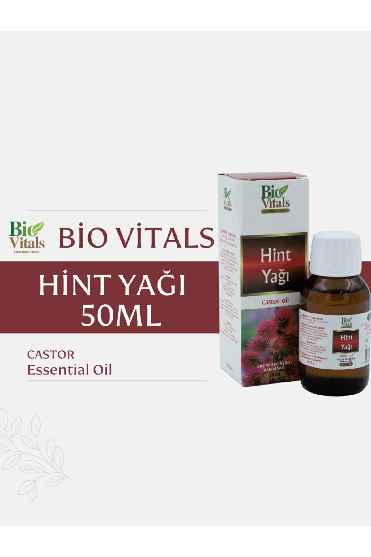 روغن کرچک 50 میلی لیتر Bio Vitals