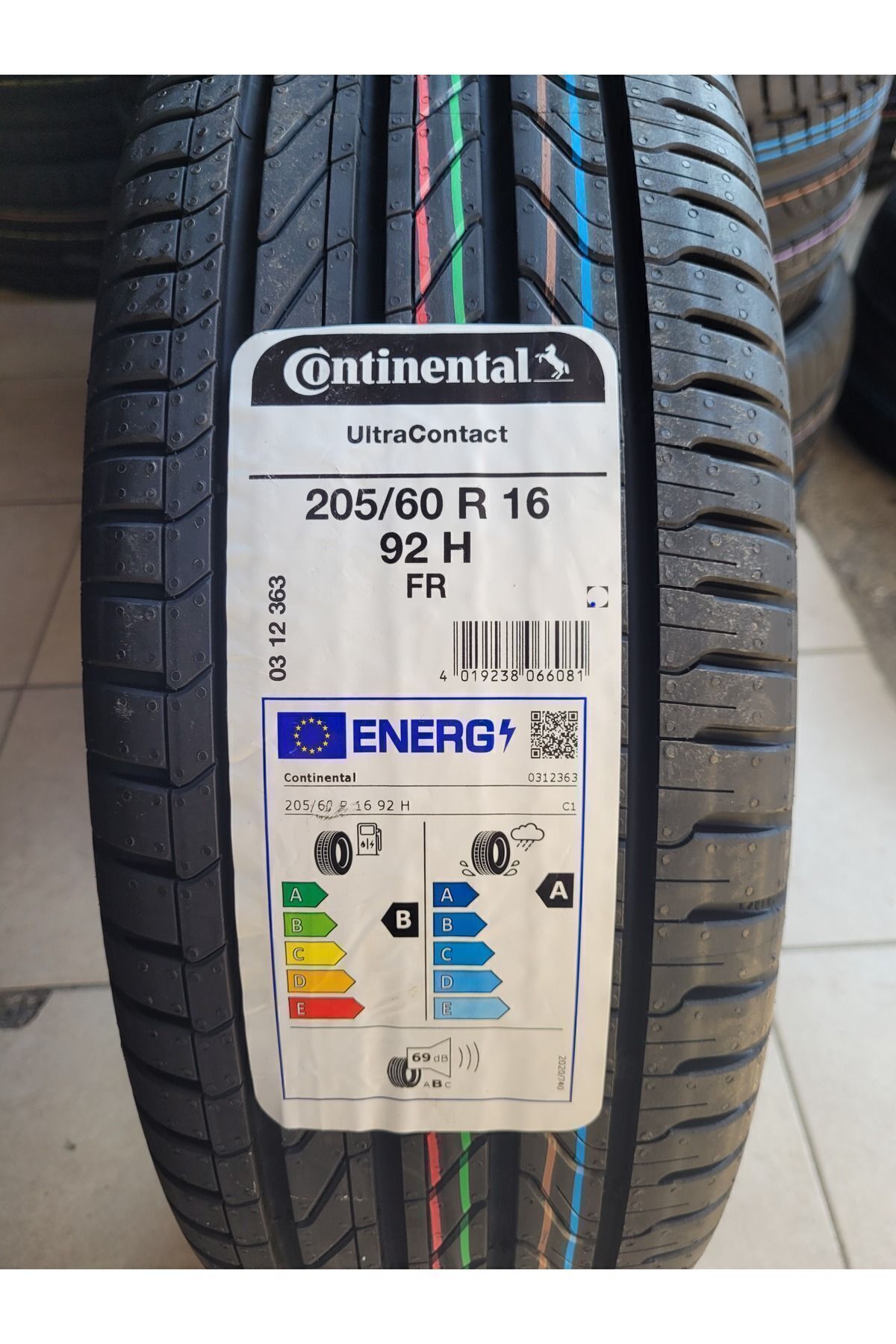 Continental 205/60r16 Ultra Contact 92h Set Olarak (4 ADET) A Serisi ...
