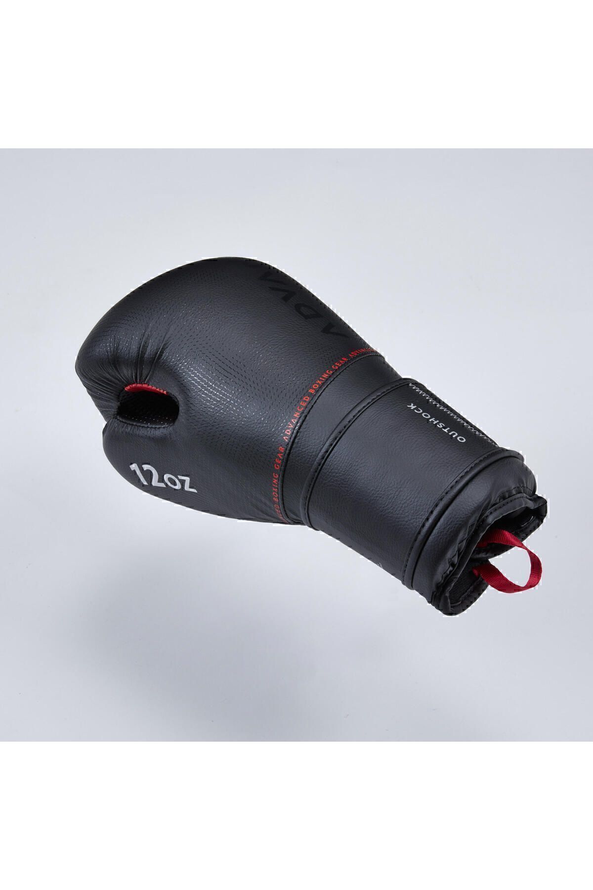 Decathlon دستکش بوکس Outshock 120 - مشکی ارگونومیک