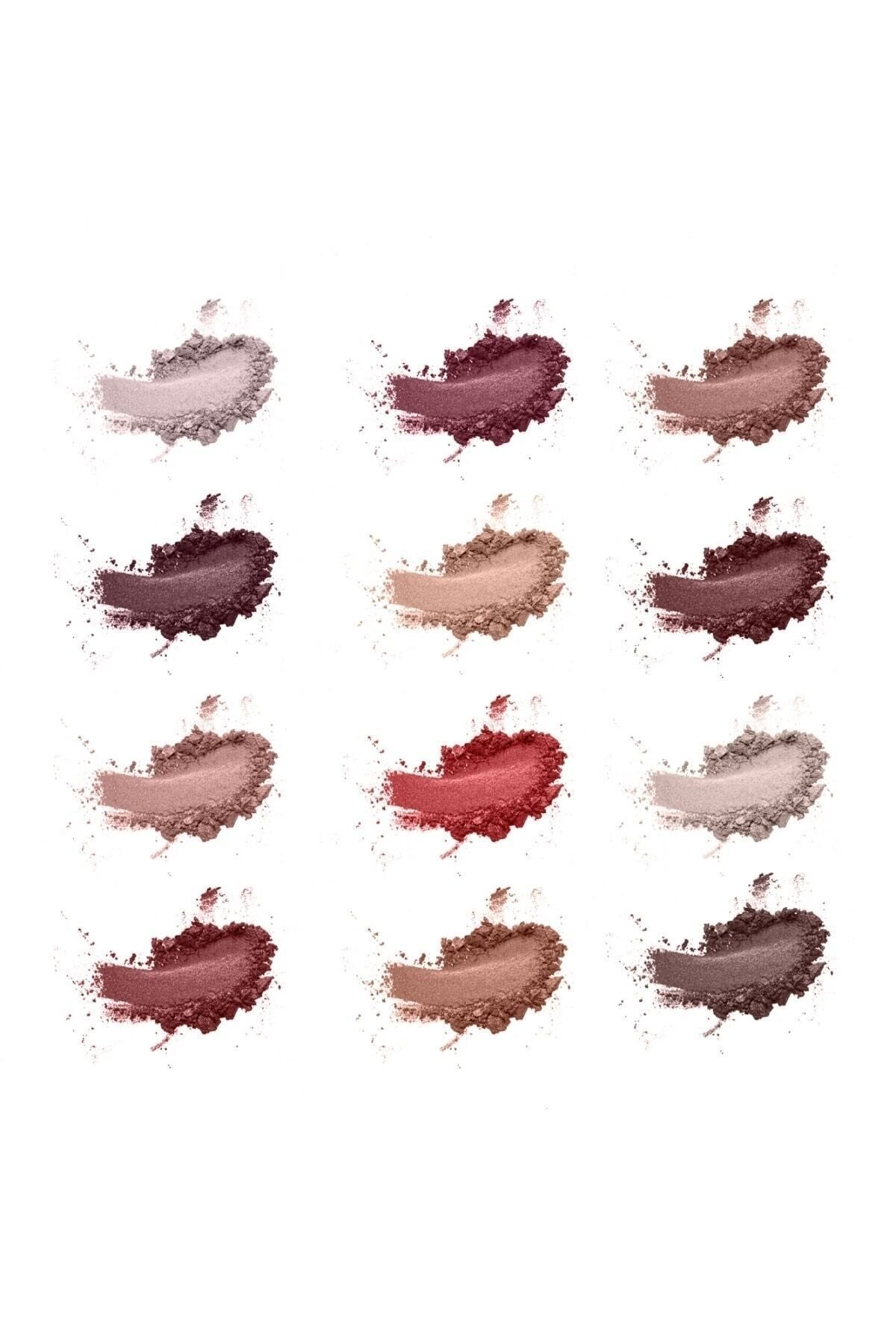 NOTE-Love at First Sight Eyeshadow Matte and Shimmer Powder Eyeshadow Palette - 202 Instant Lovers 5