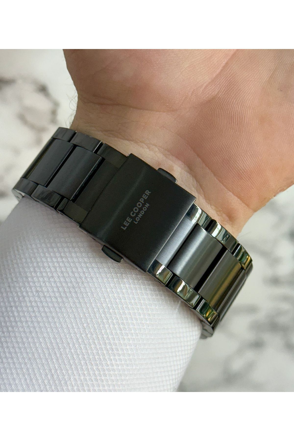 ساعت مردانه مشکی لی کوپرLee Cooper | Lee-Cooper-LC07651-451 اورجینال - تصویر 3