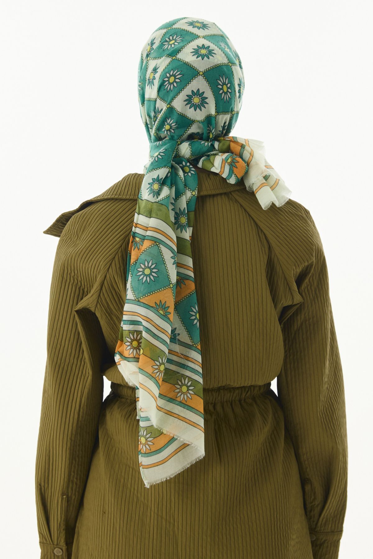SOFT AKSESUAR-Daisy Patterned Shawl - Stylish and Comfortable 6