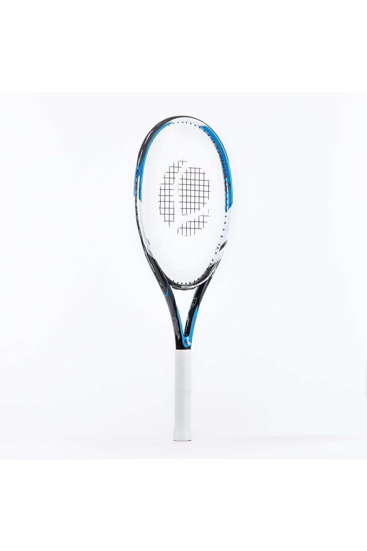 راکت تنیس مشکی بزرگسالان آبی Lide TR160 Decathlon