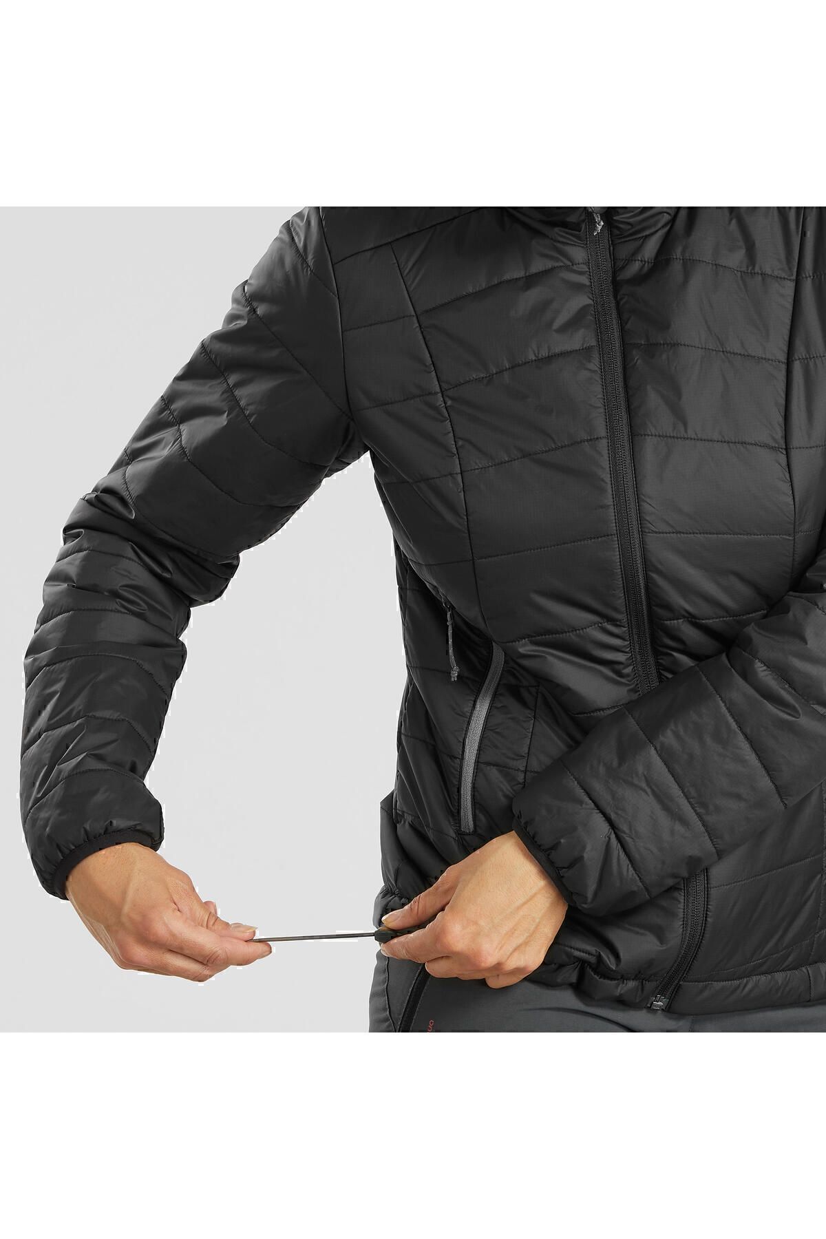 Decathlon کاپشن فورکلاز Forclaz Mt100 زنانه مشکی