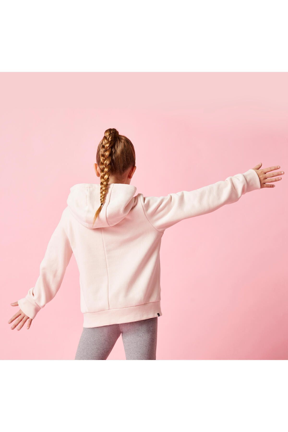 سویشرت پسرانه صورتی Decathlon | 333456 اورجینال - تصویر 5