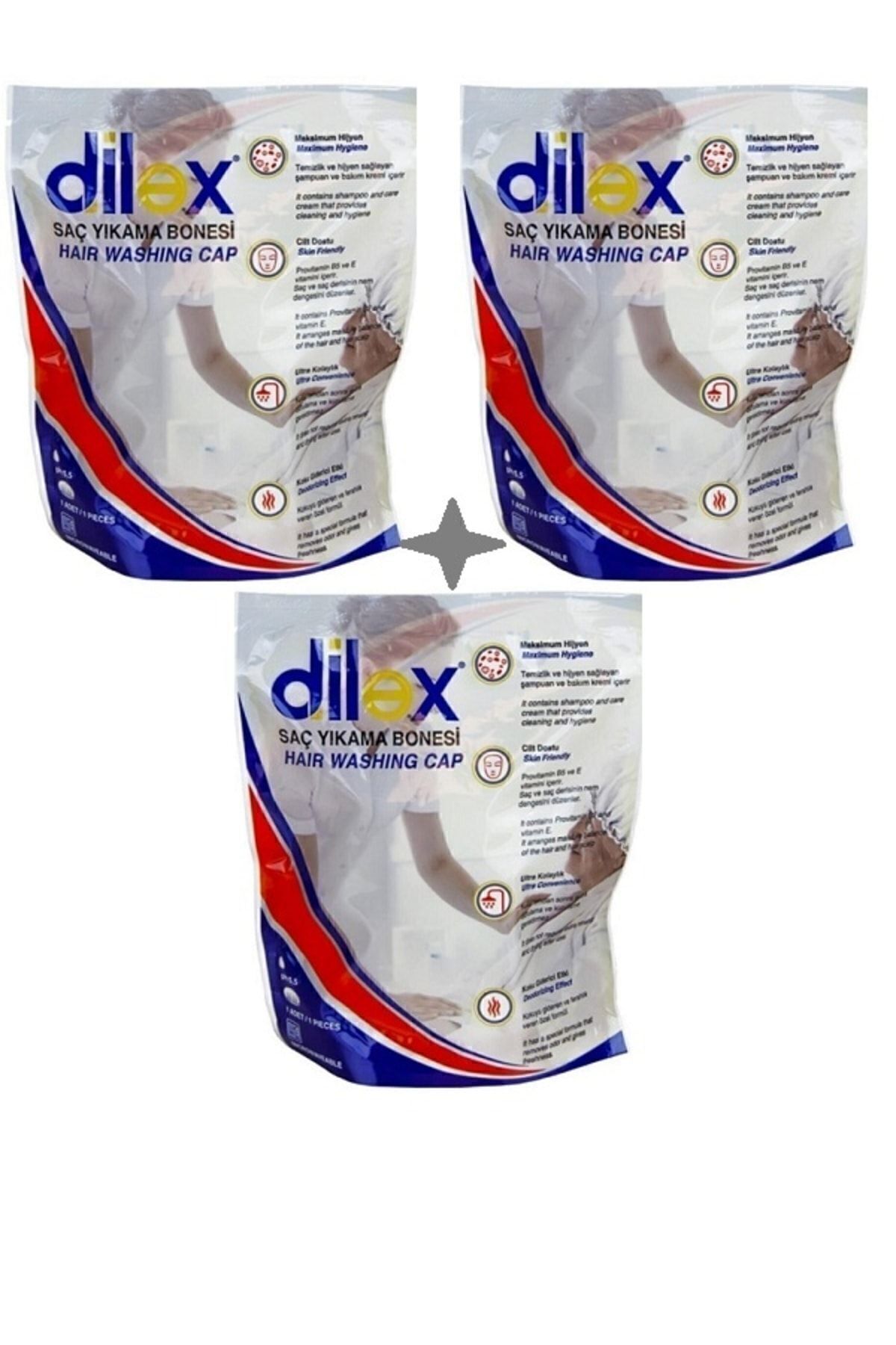 DİLEX Saç Yıkama Bonesi ( 5 Adt. )