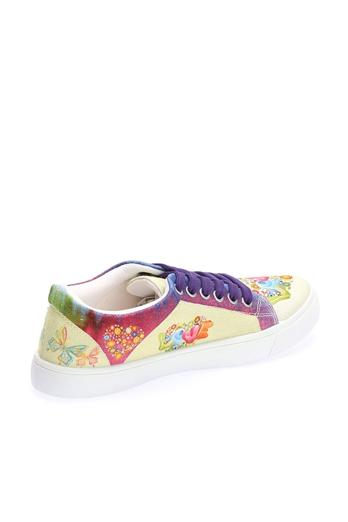 Flyingsteps-Pantofi sport colorați pentru femei, unisex, cu șireturi, cu talpă ortopedică 3