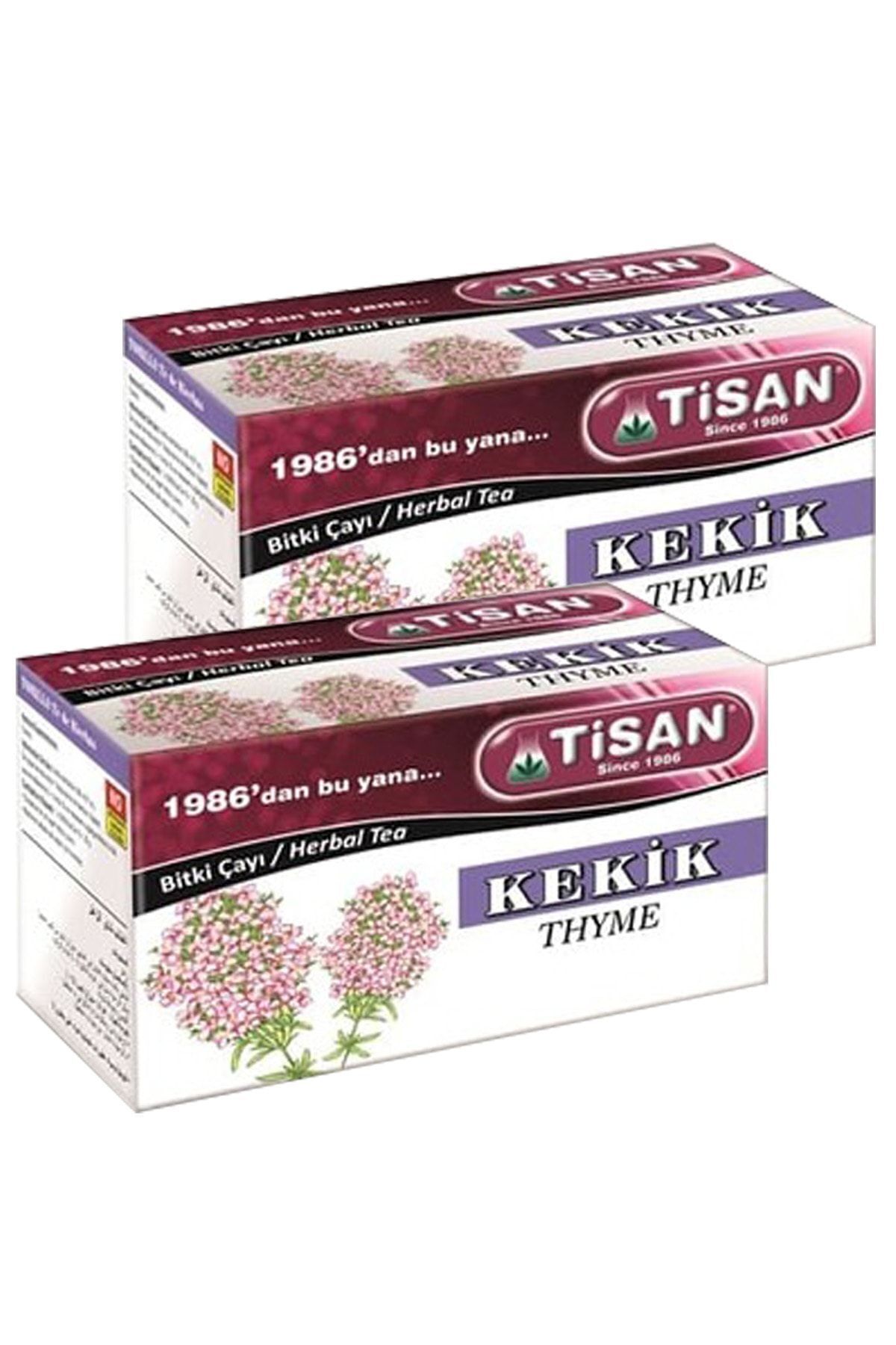 Tisan Kekik Çayı 2 Paket Tisan Sallama Bardak Poşet Çayı Kekik Bitkisi Çay 2 Pk.