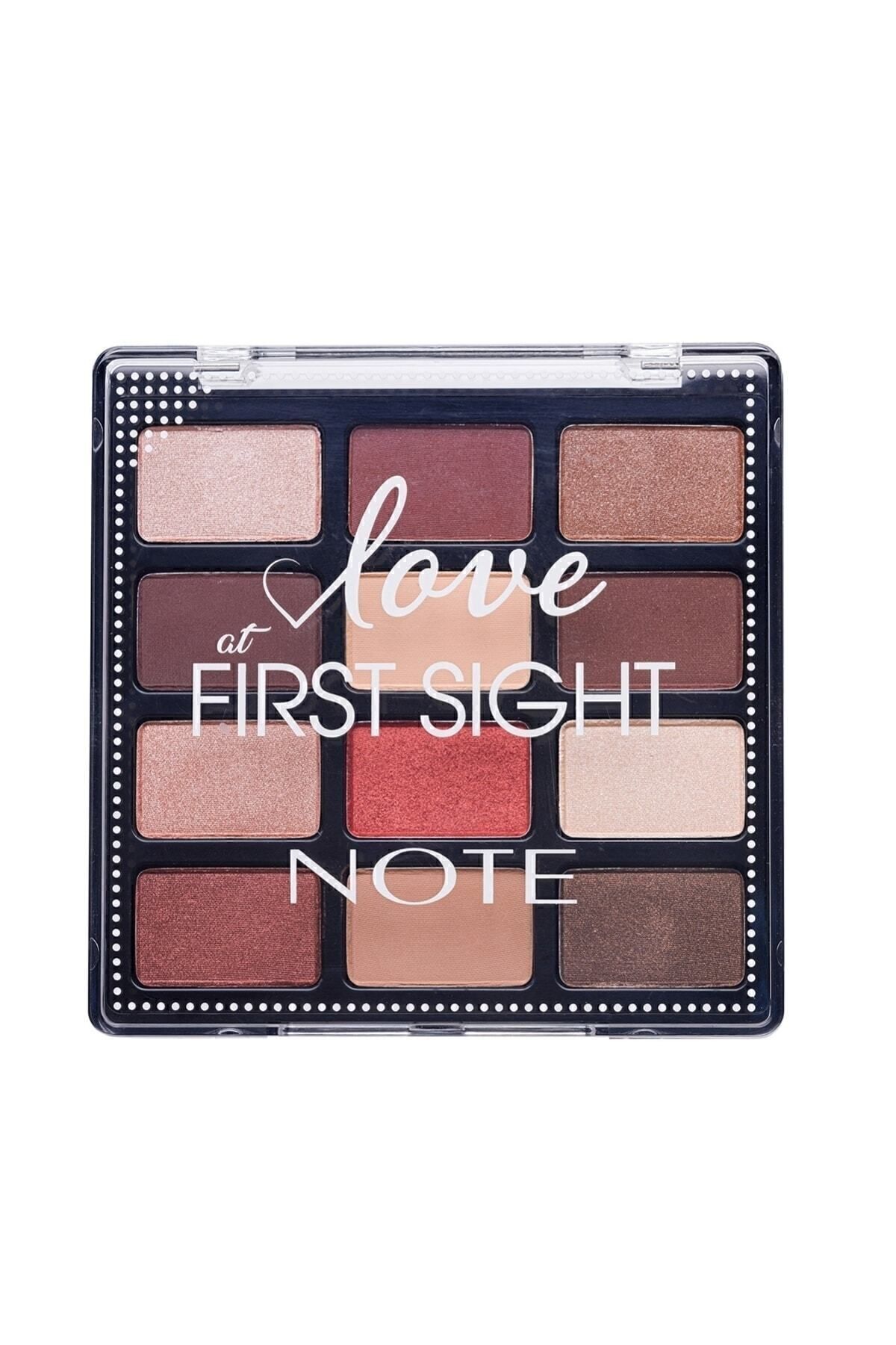 NOTE-Love at First Sight Eyeshadow Matte and Shimmer Powder Eyeshadow Palette - 202 Instant Lovers 3