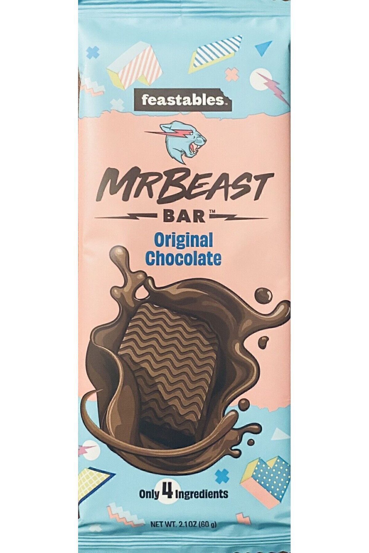 Feastables Mr Beast Original Chocolate Bar 60 gr