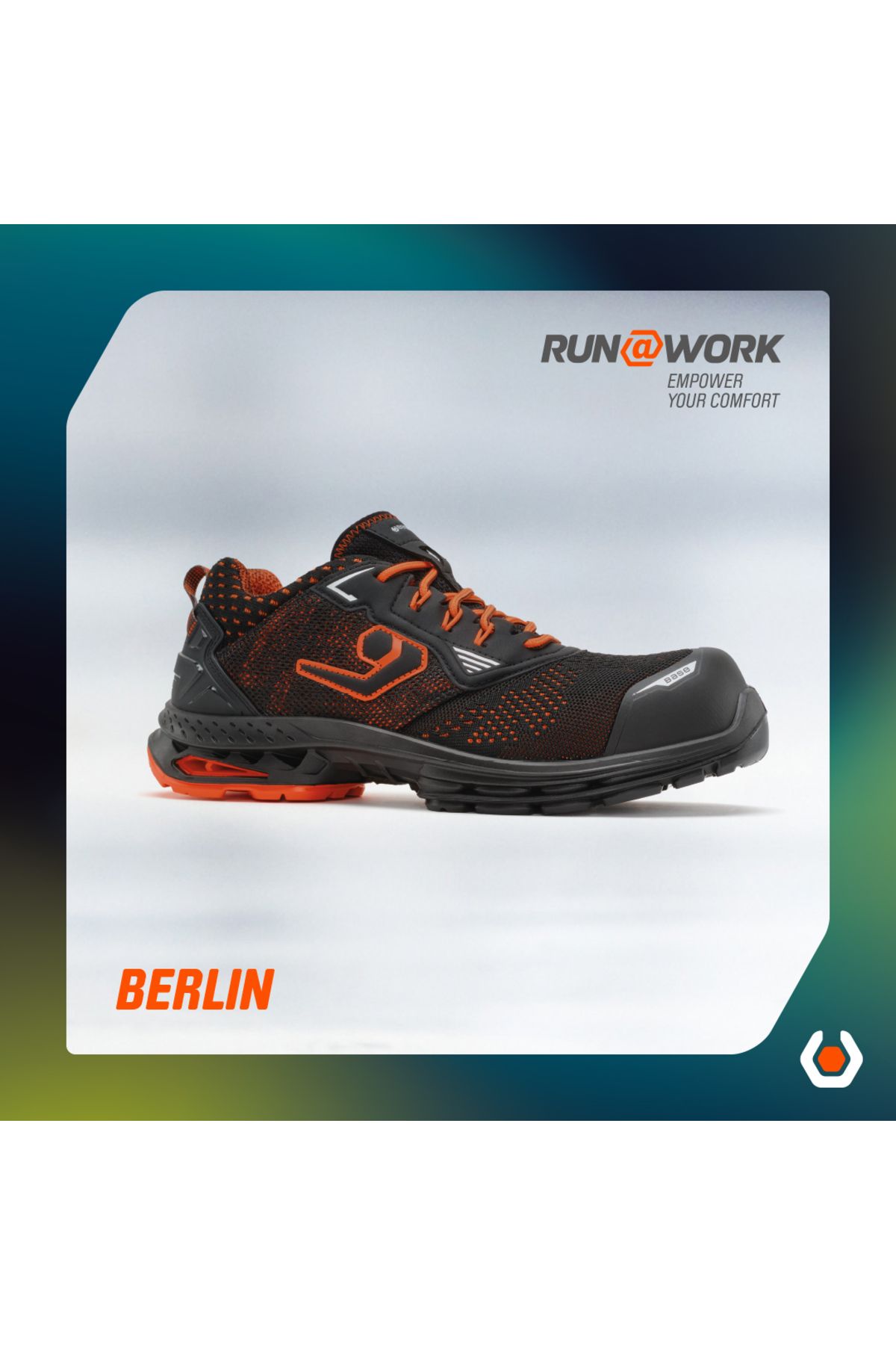  کفش ایمنی کار ایتالیایی B1704A BERLIN S1PS ESD SC LG FO SR