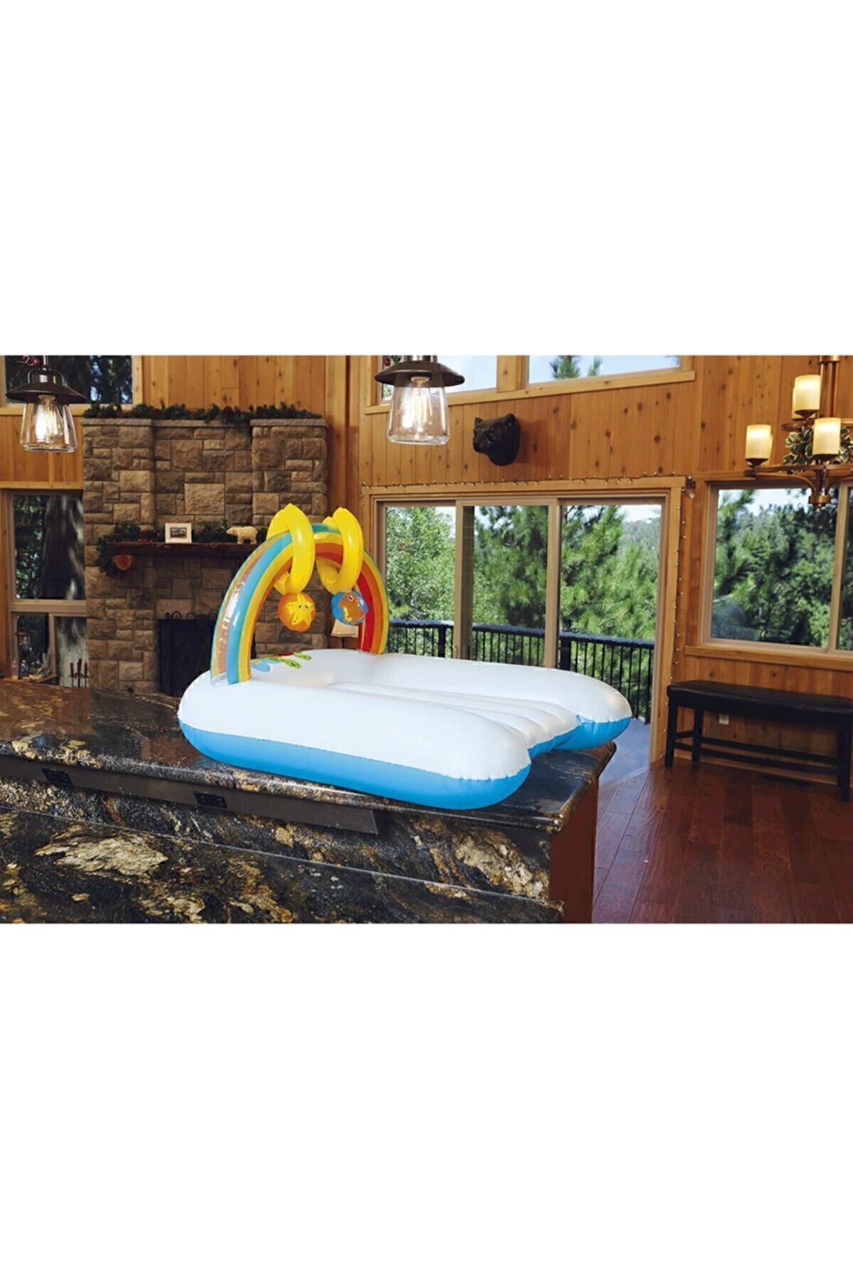 Bestway Bebek Şişme Alt Açma Değiştirme Yatağı Ve Portatif Oyun Matı fotoğrafı 6 (önizleme)