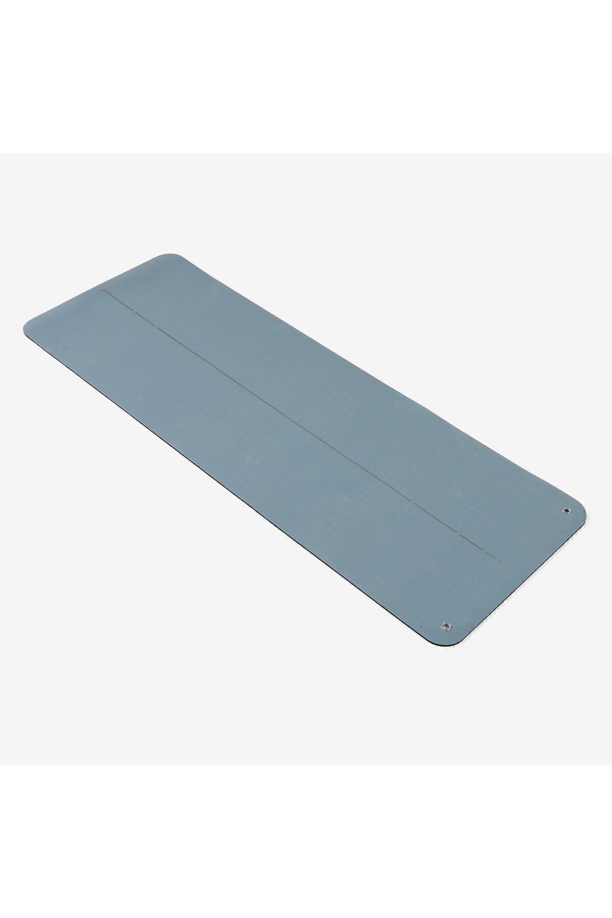 Decathlon تشک Domyos Pilates - 170 سانتی متر × 62 در 8 میلی سایز M خاکستری تونمت