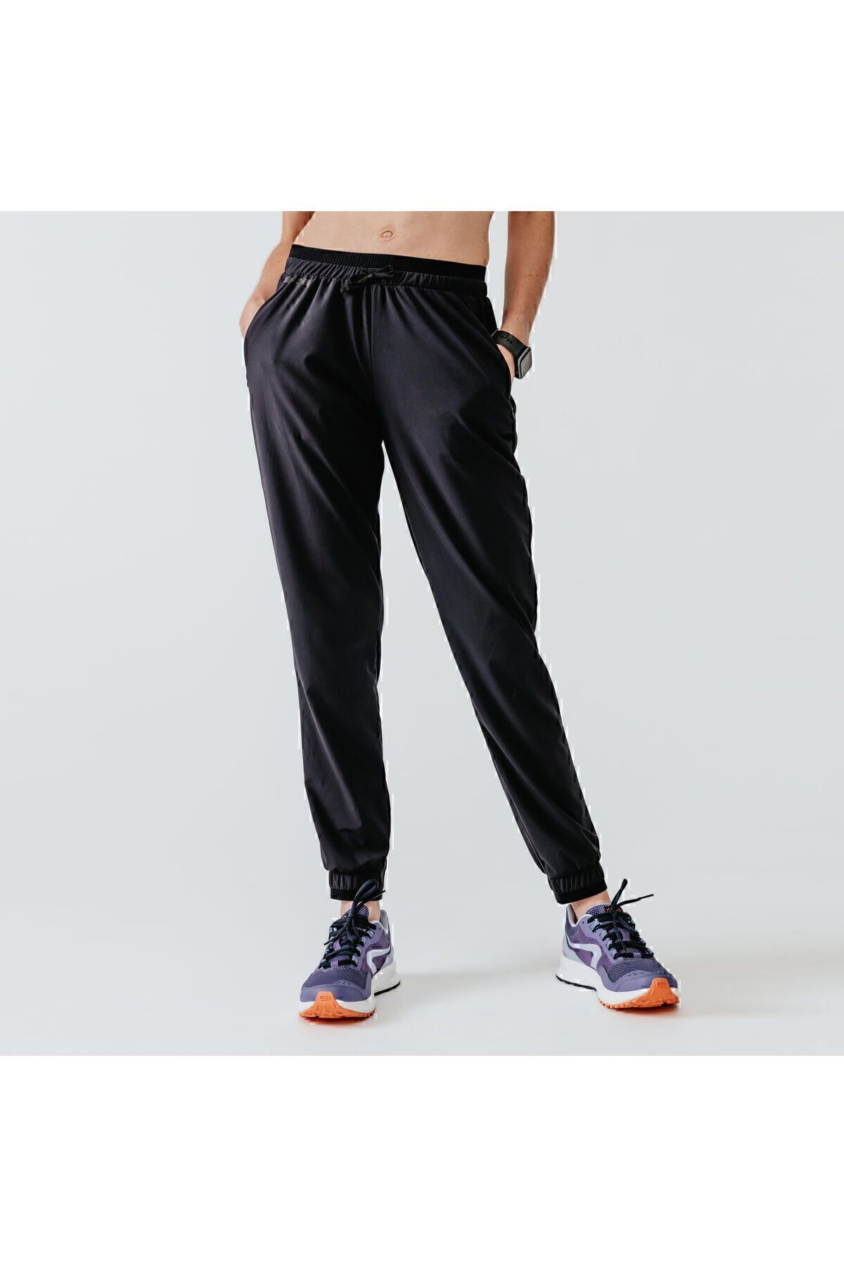 Decathlon Sports Sweatpants Black Normal waist Trendyol